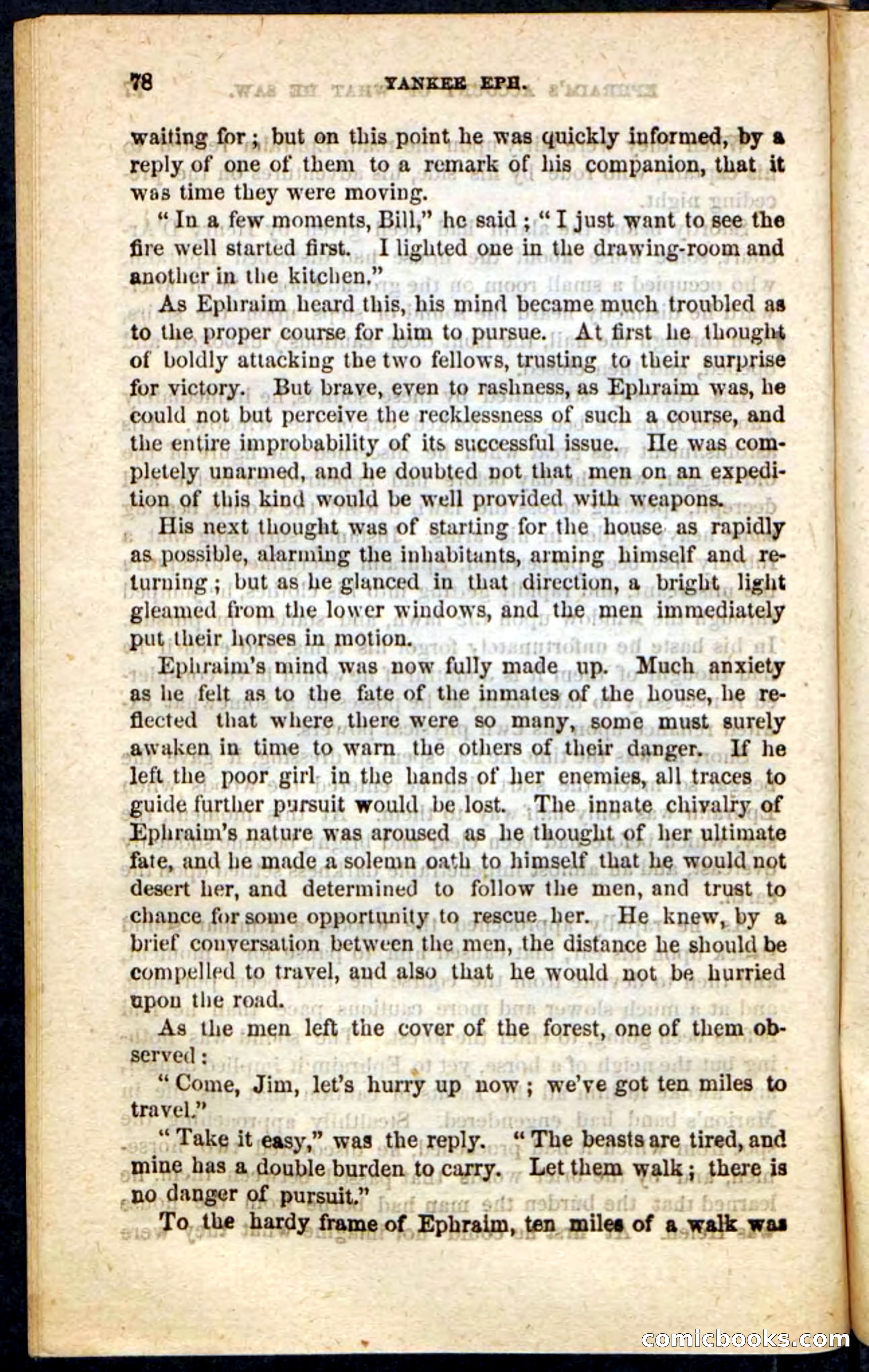Beadle's Pocket Novels No. 126: Yankee Eph — page 74 of 100