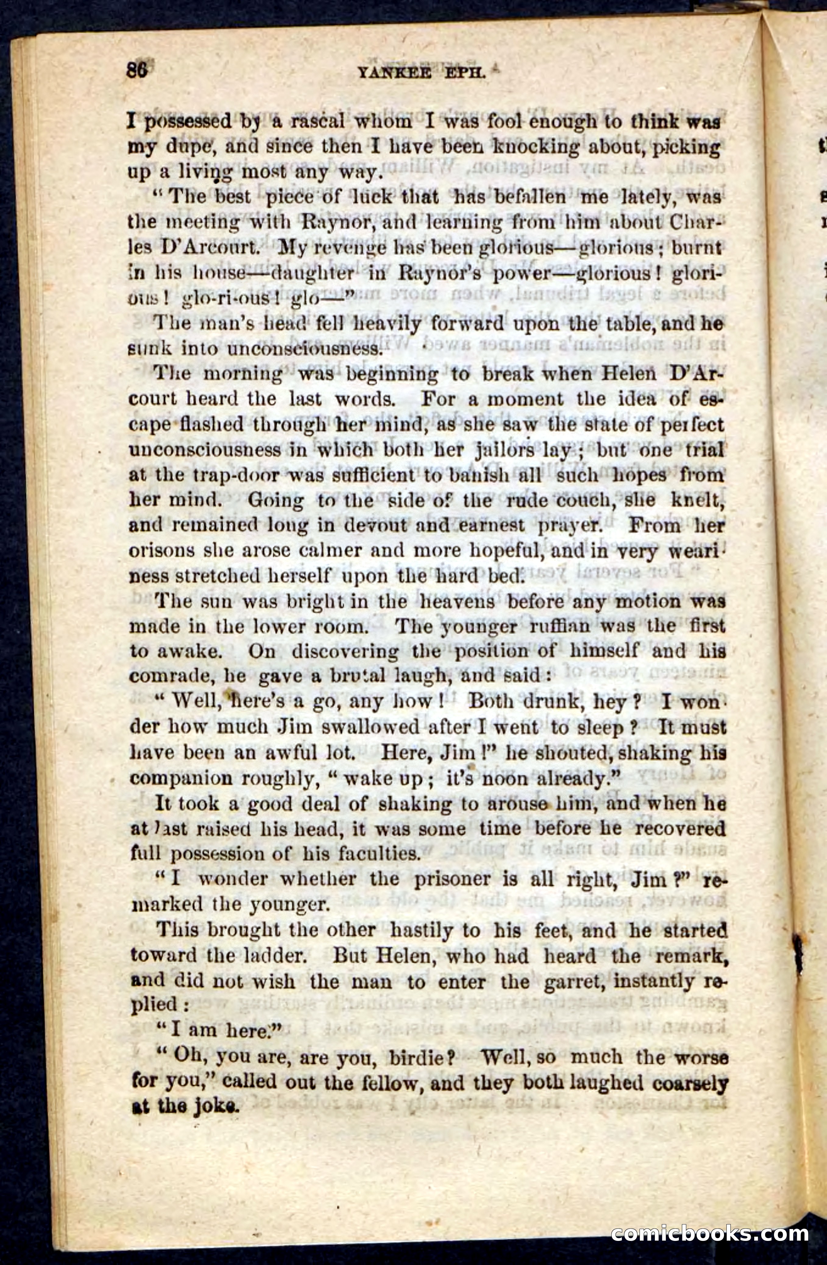 Beadle's Pocket Novels No. 126: Yankee Eph — page 82 of 100