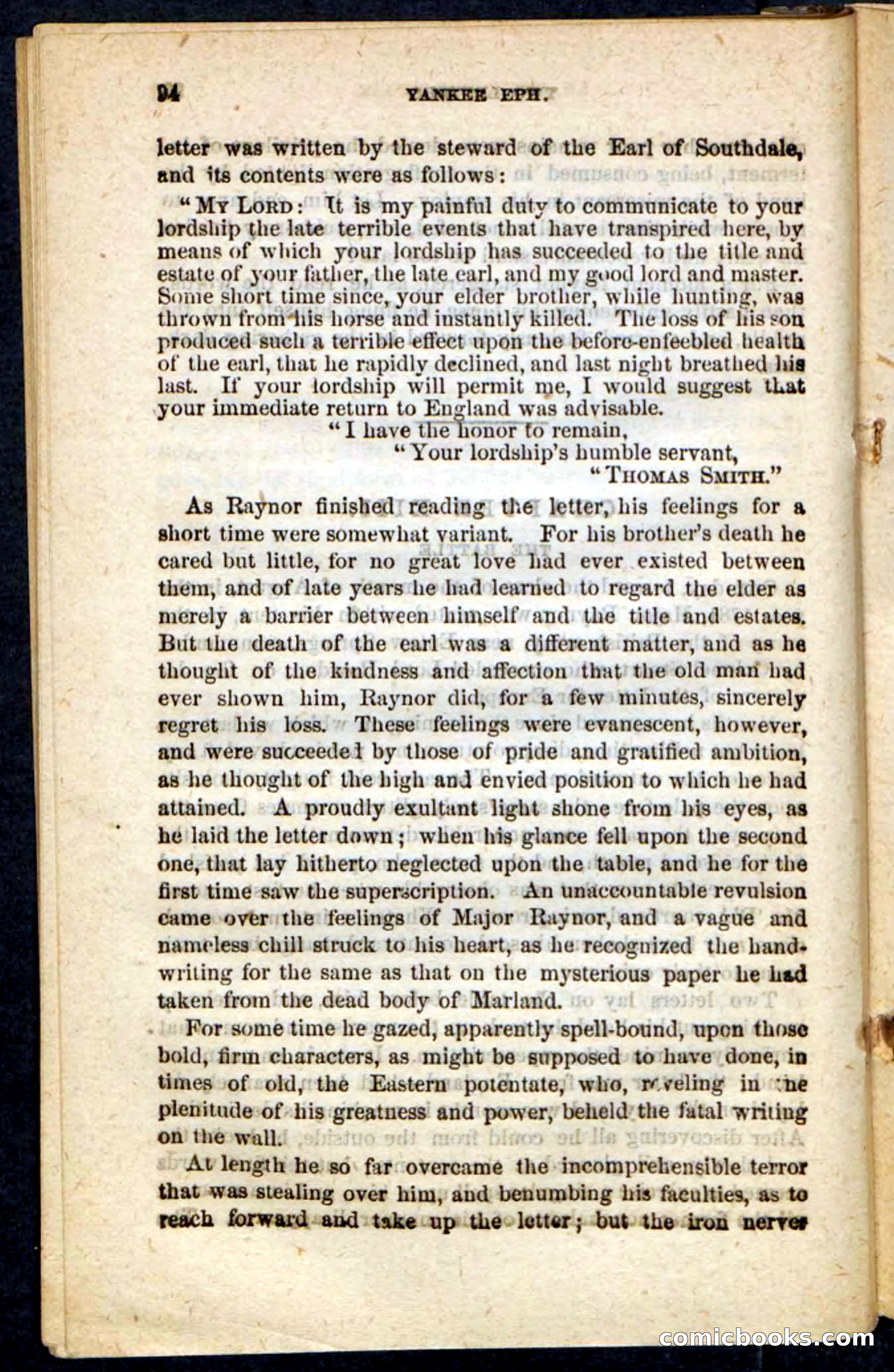 Beadle's Pocket Novels No. 126: Yankee Eph — page 90 of 100
