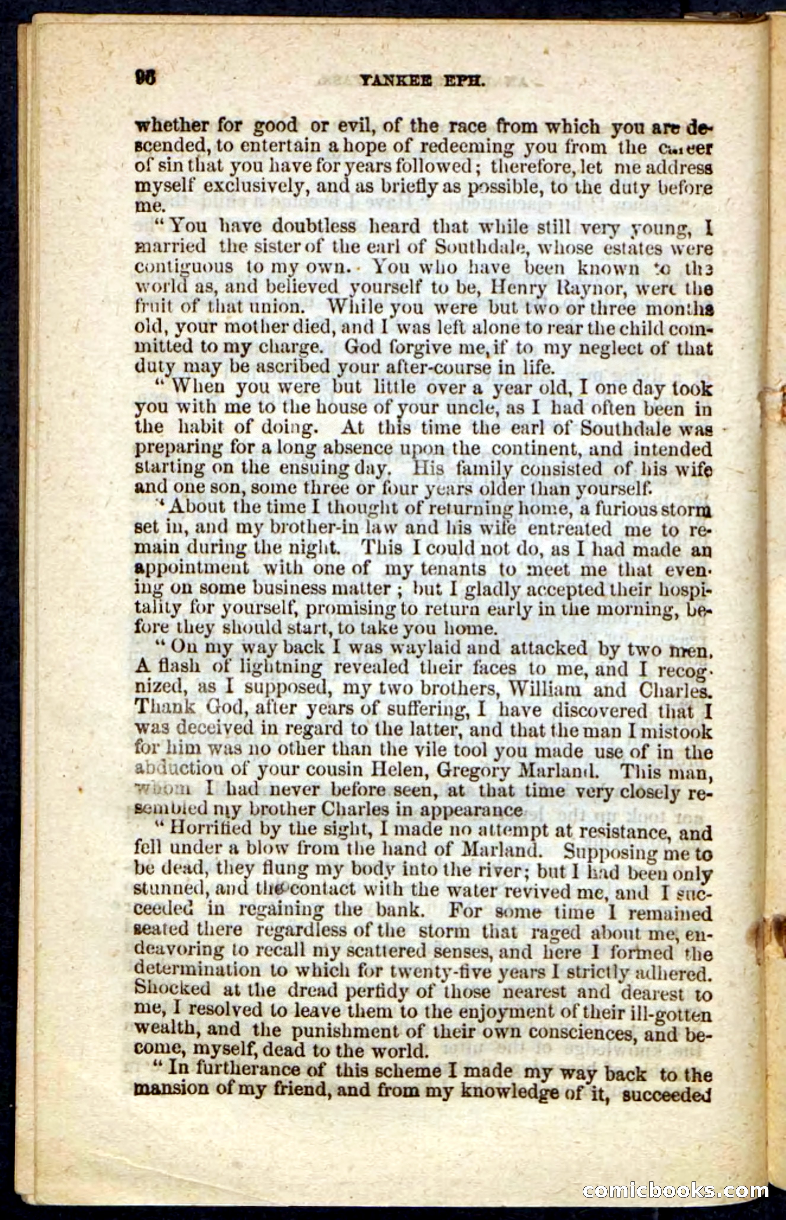 Beadle's Pocket Novels No. 126: Yankee Eph — page 92 of 100