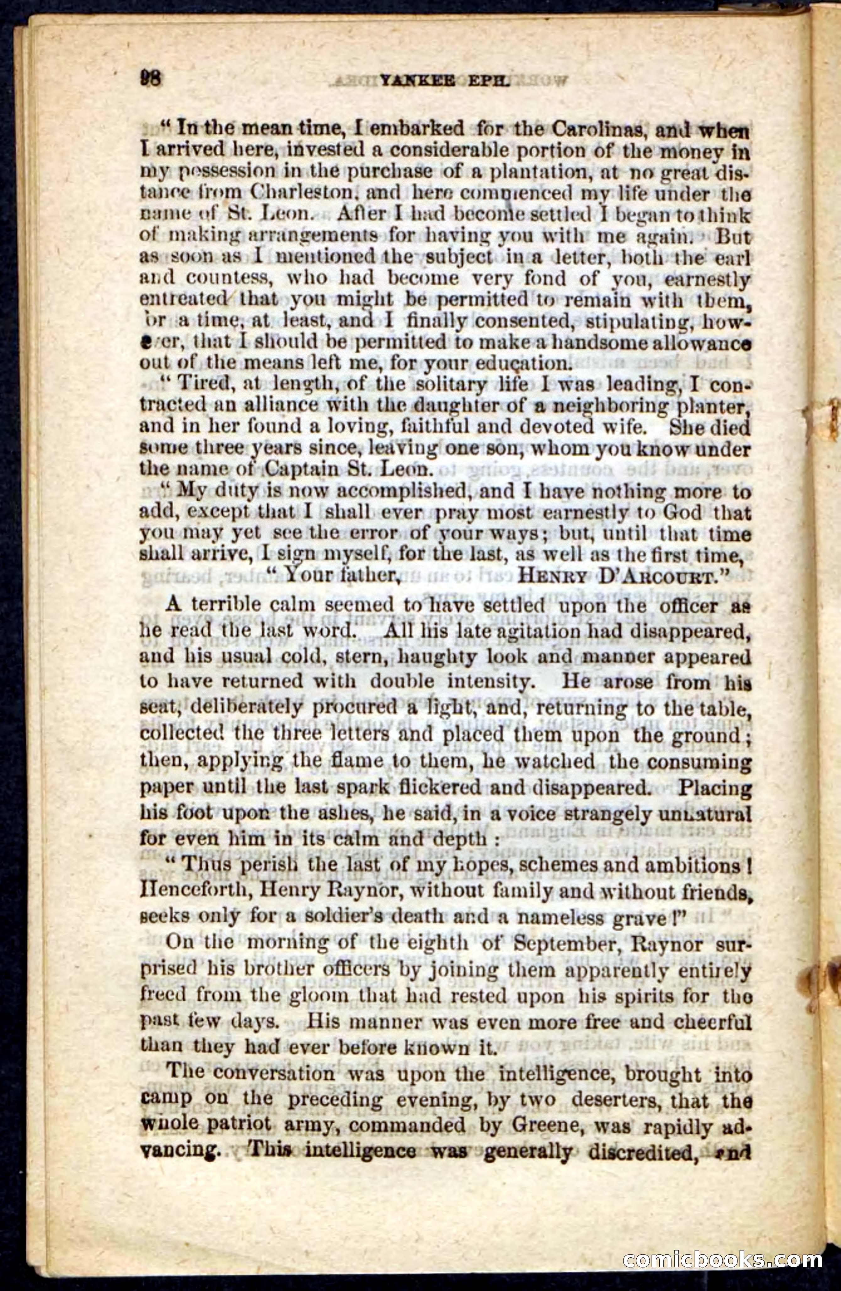 Beadle's Pocket Novels No. 126: Yankee Eph — page 94 of 100