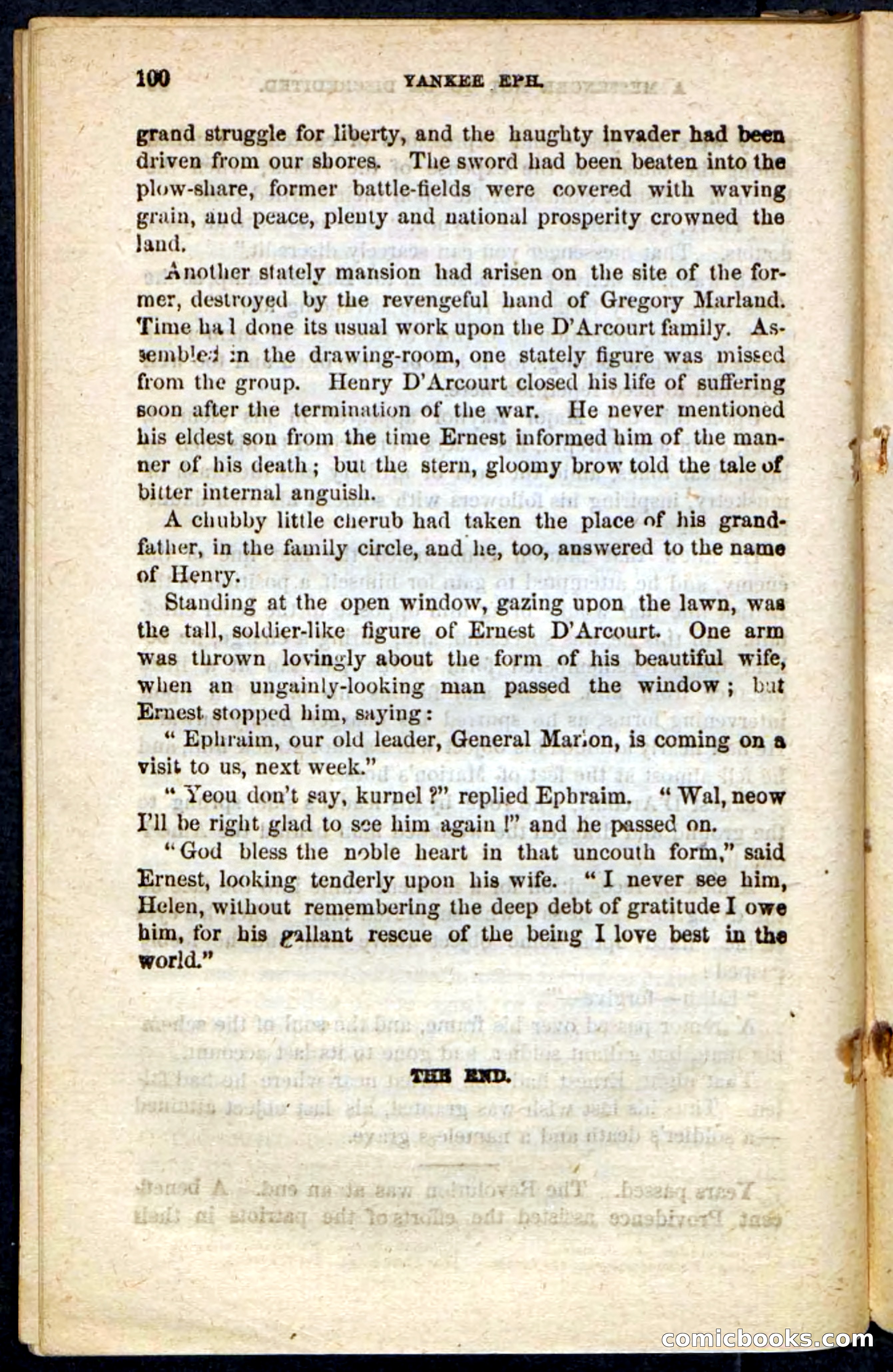 Beadle's Pocket Novels No. 126: Yankee Eph — page 96 of 100