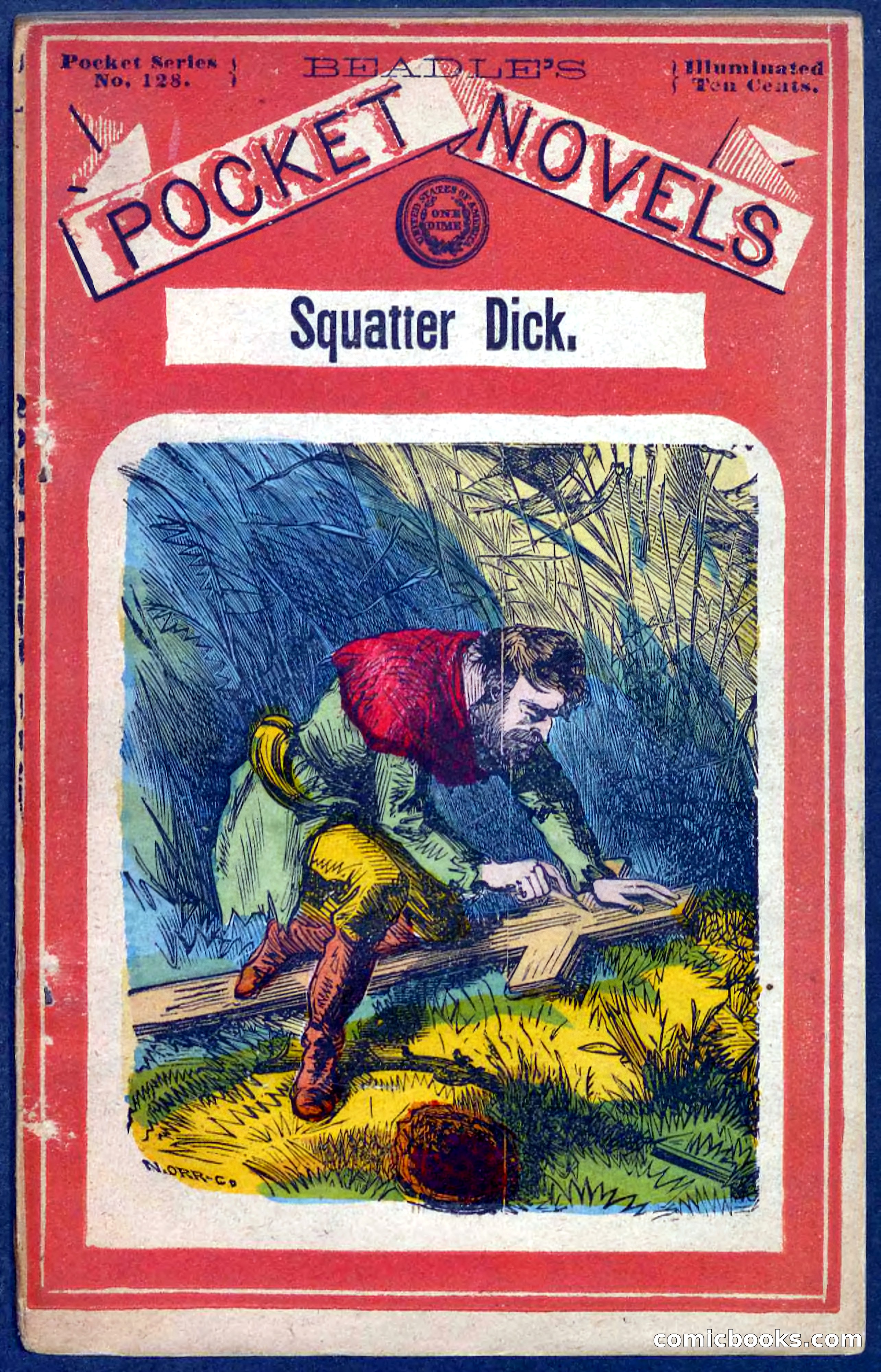 Beadle's Pocket Novels No. 128: Squatter Dick