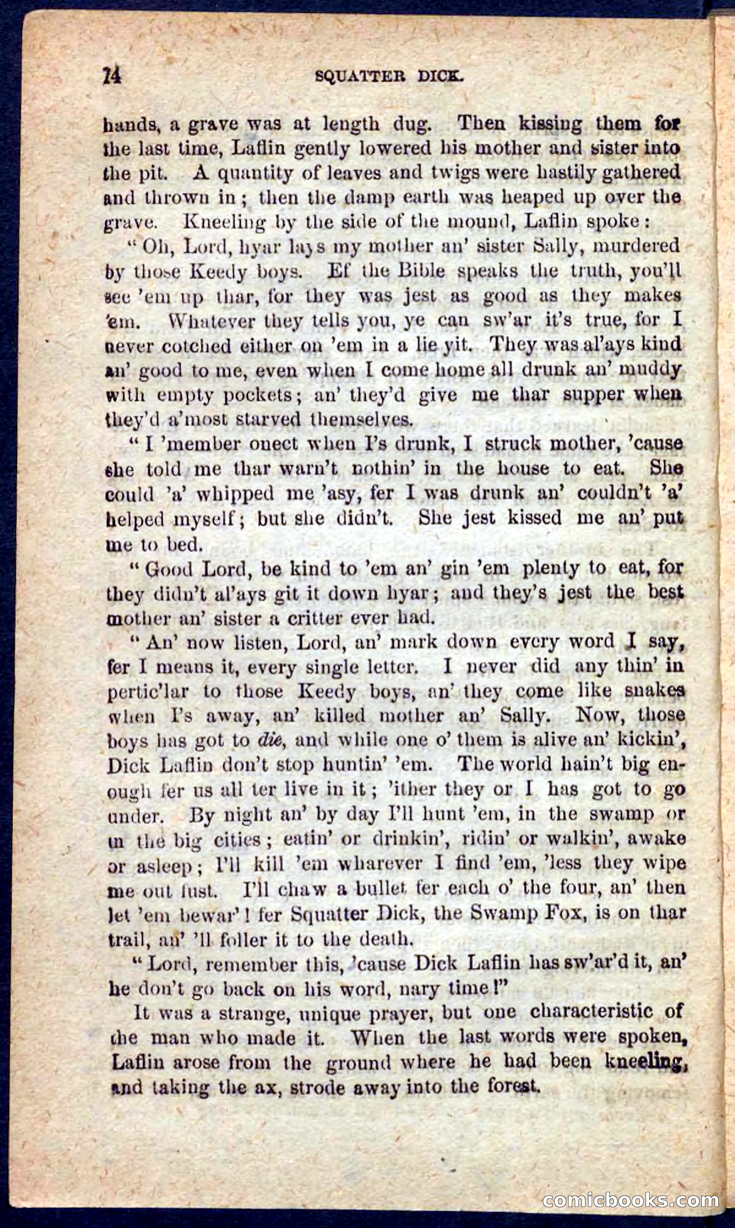 Beadle's Pocket Novels No. 128: Squatter Dick — page 10 of 100