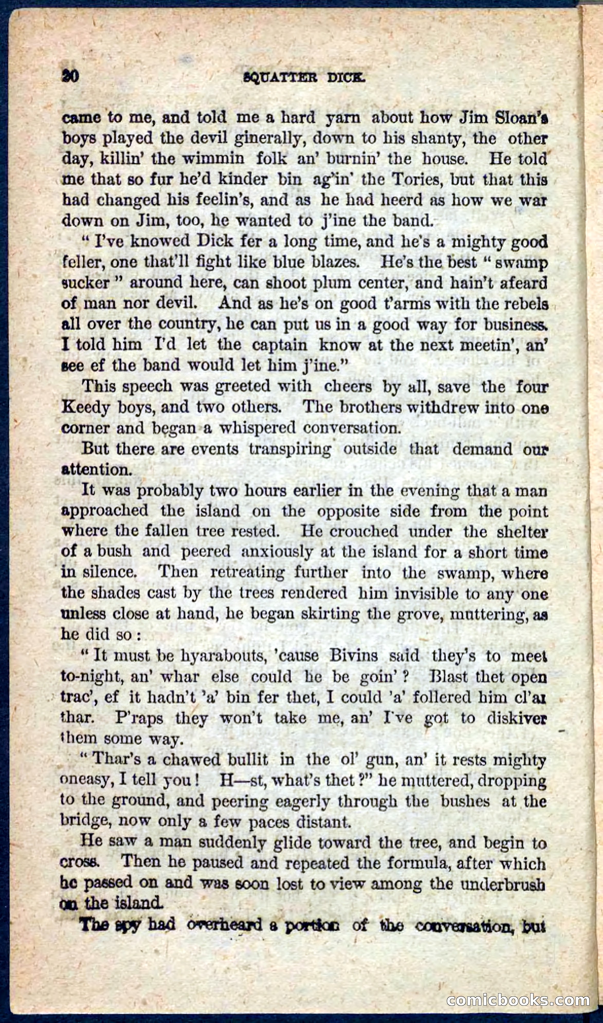 Beadle's Pocket Novels No. 128: Squatter Dick — page 16 of 100