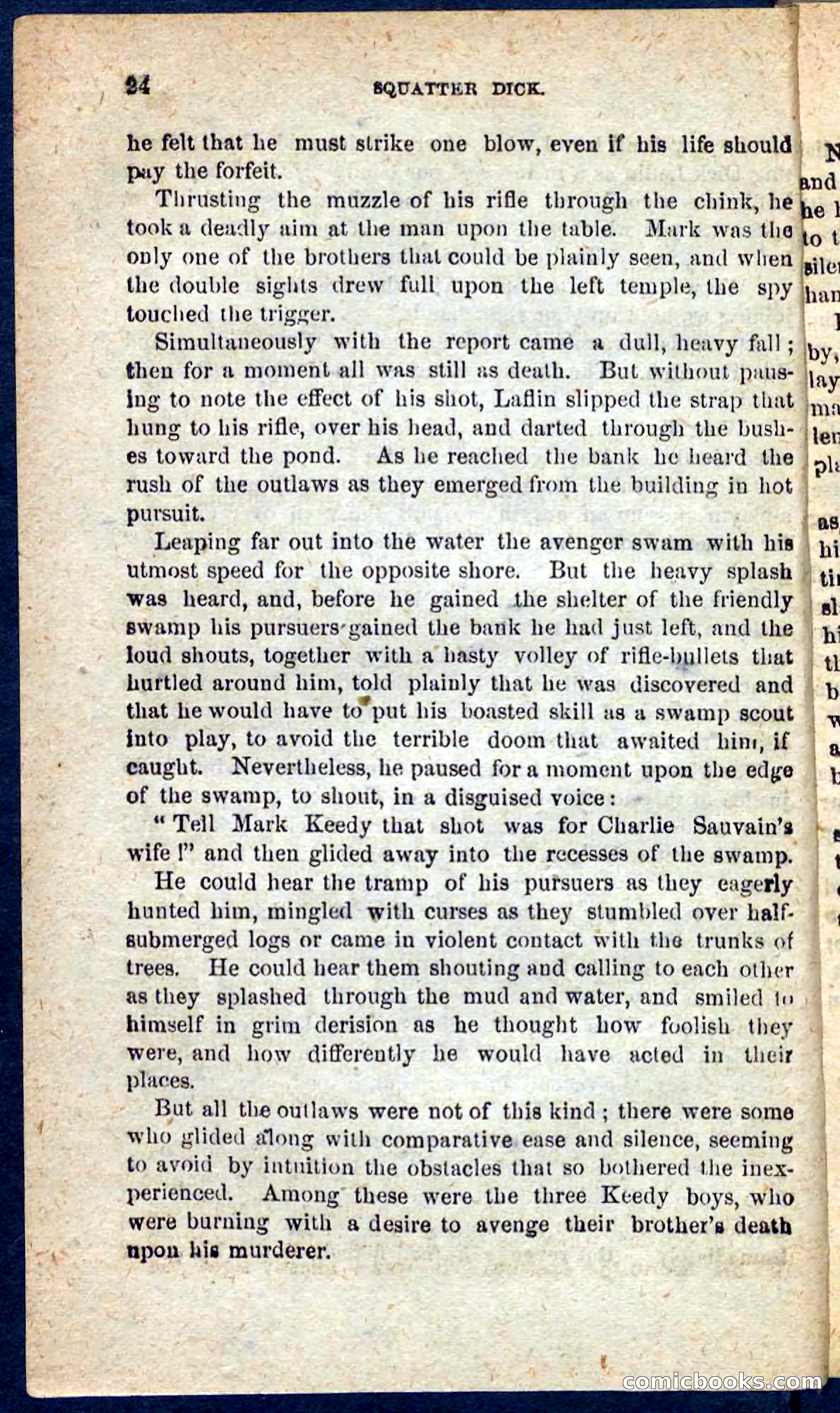 Beadle's Pocket Novels No. 128: Squatter Dick — page 20 of 100