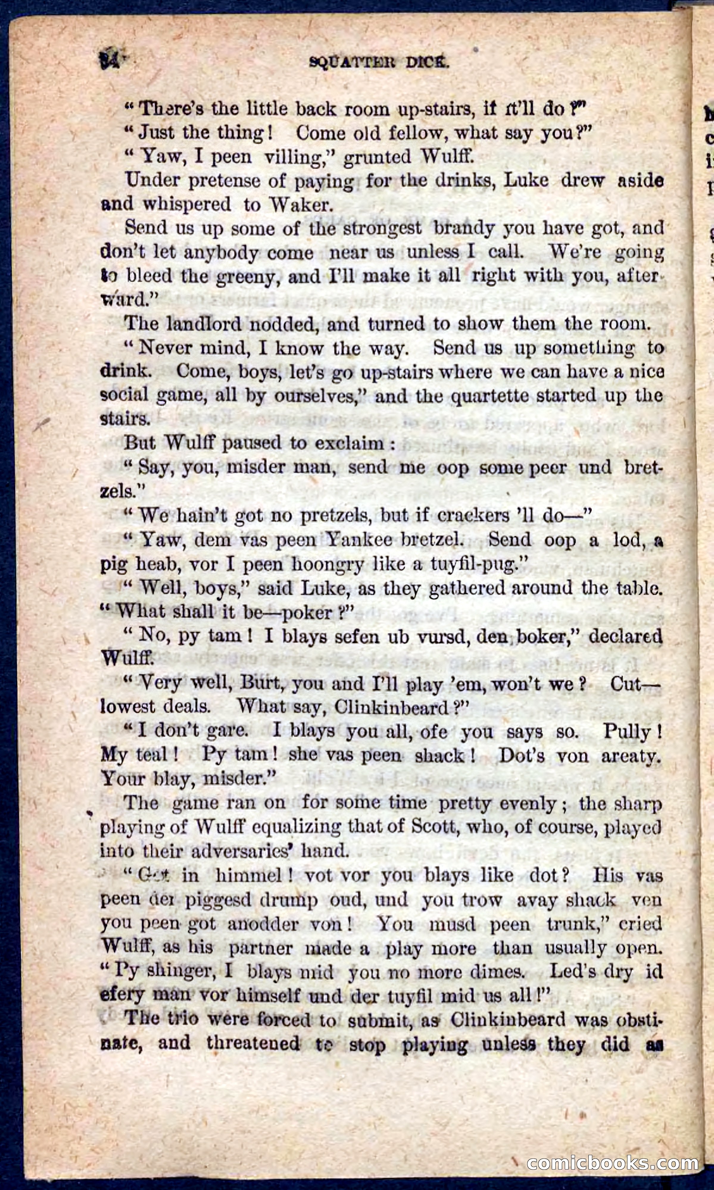 Beadle's Pocket Novels No. 128: Squatter Dick — page 30 of 100