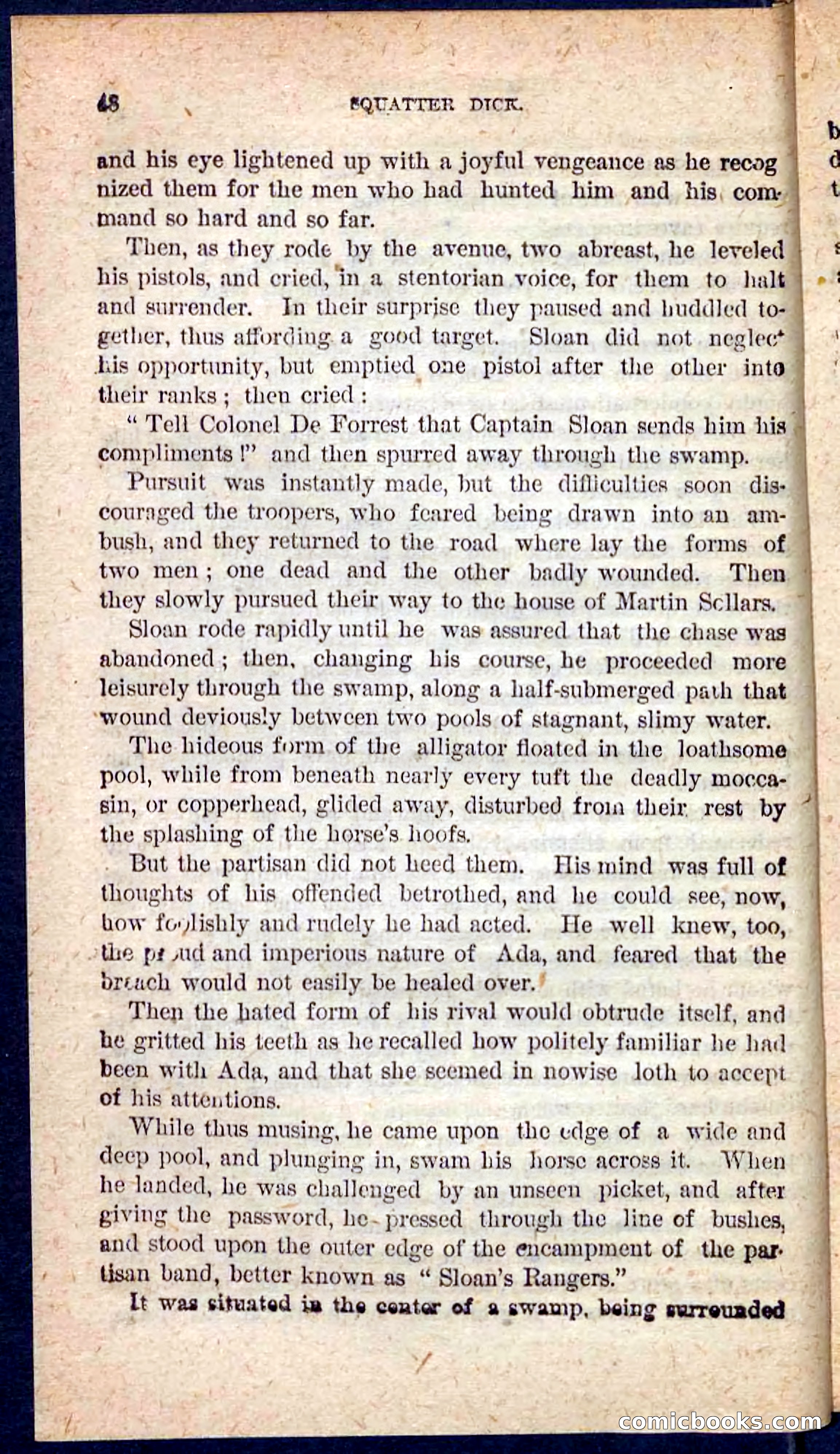 Beadle's Pocket Novels No. 128: Squatter Dick — page 44 of 100