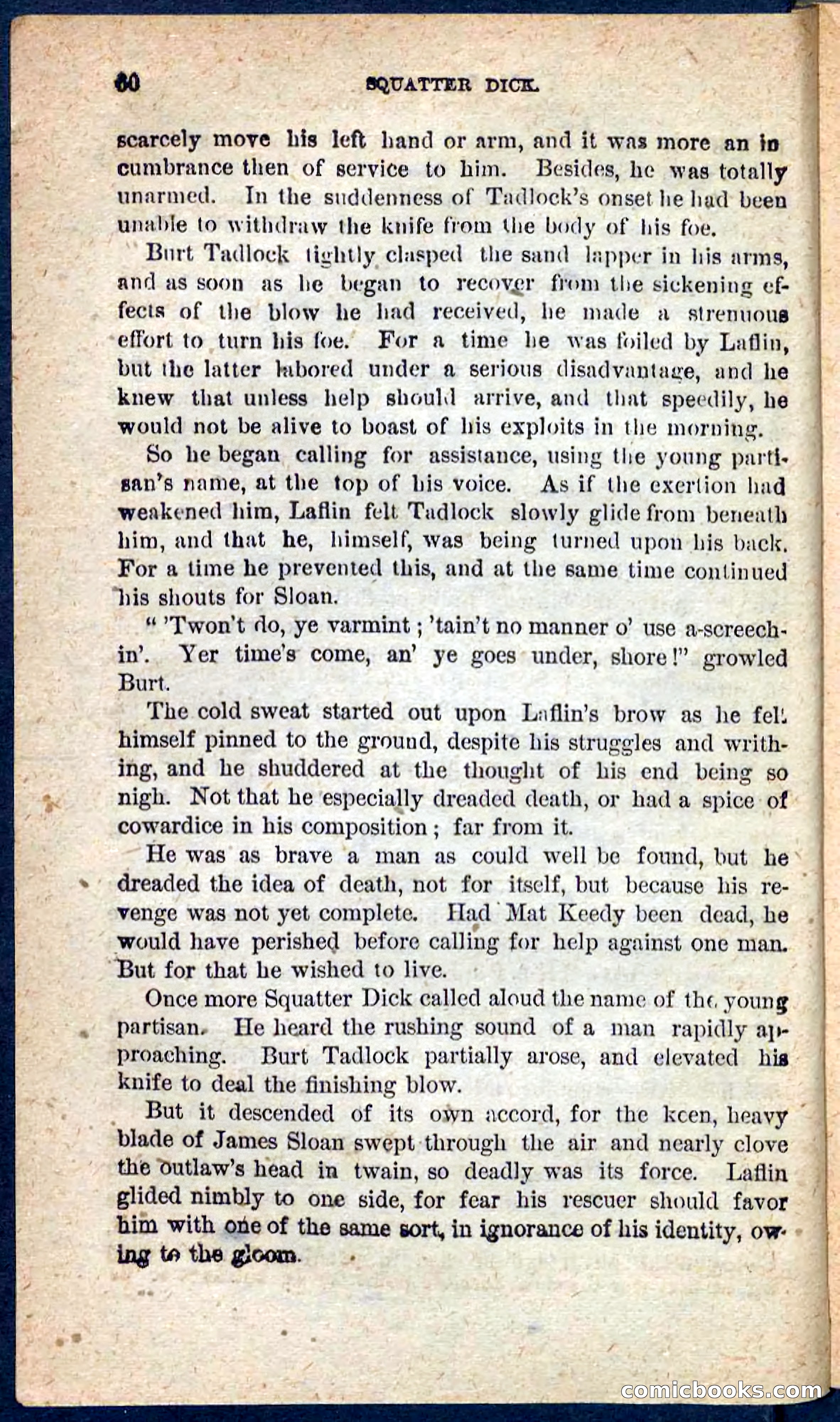 Beadle's Pocket Novels No. 128: Squatter Dick — page 56 of 100