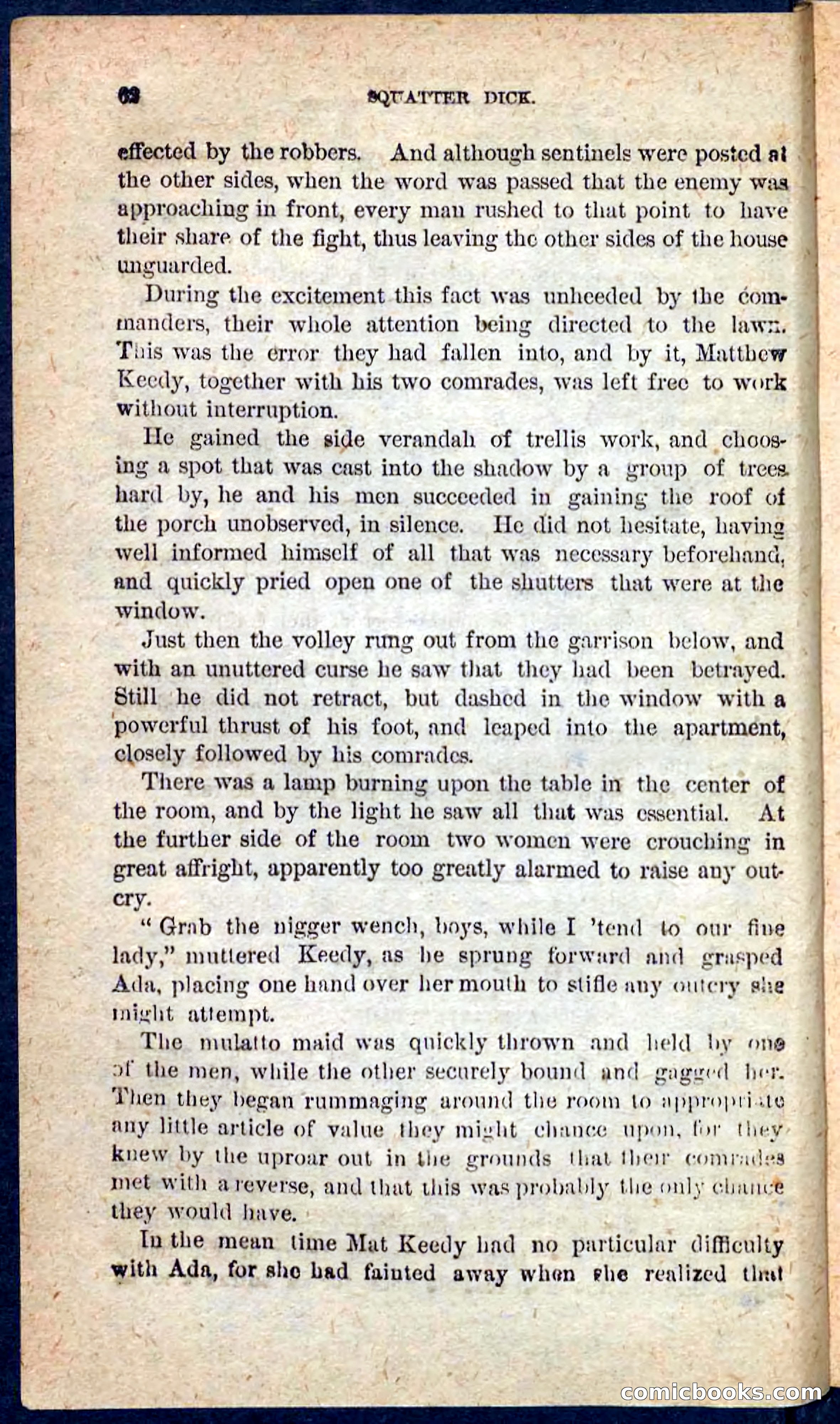 Beadle's Pocket Novels No. 128: Squatter Dick — page 58 of 100