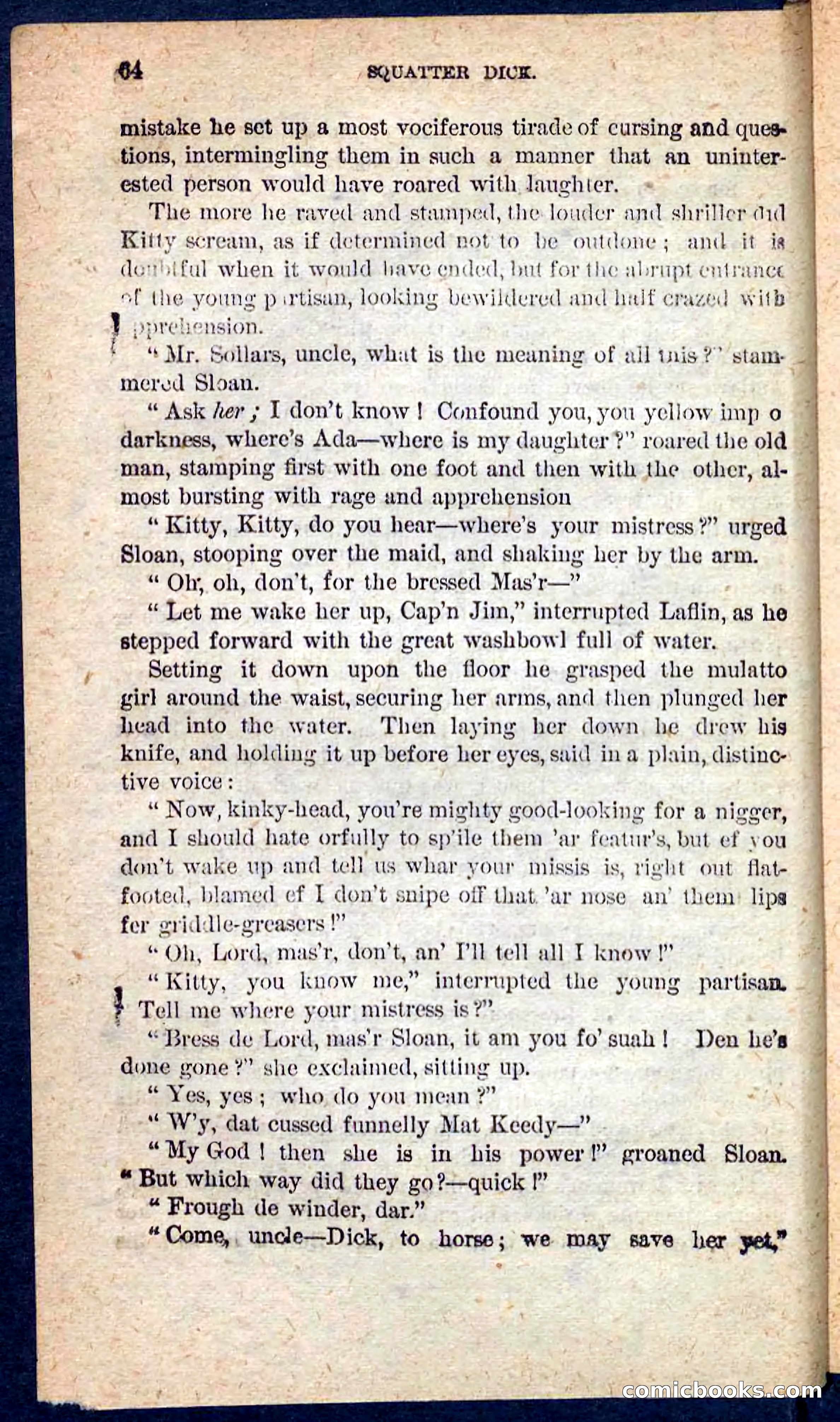 Beadle's Pocket Novels No. 128: Squatter Dick — page 60 of 100