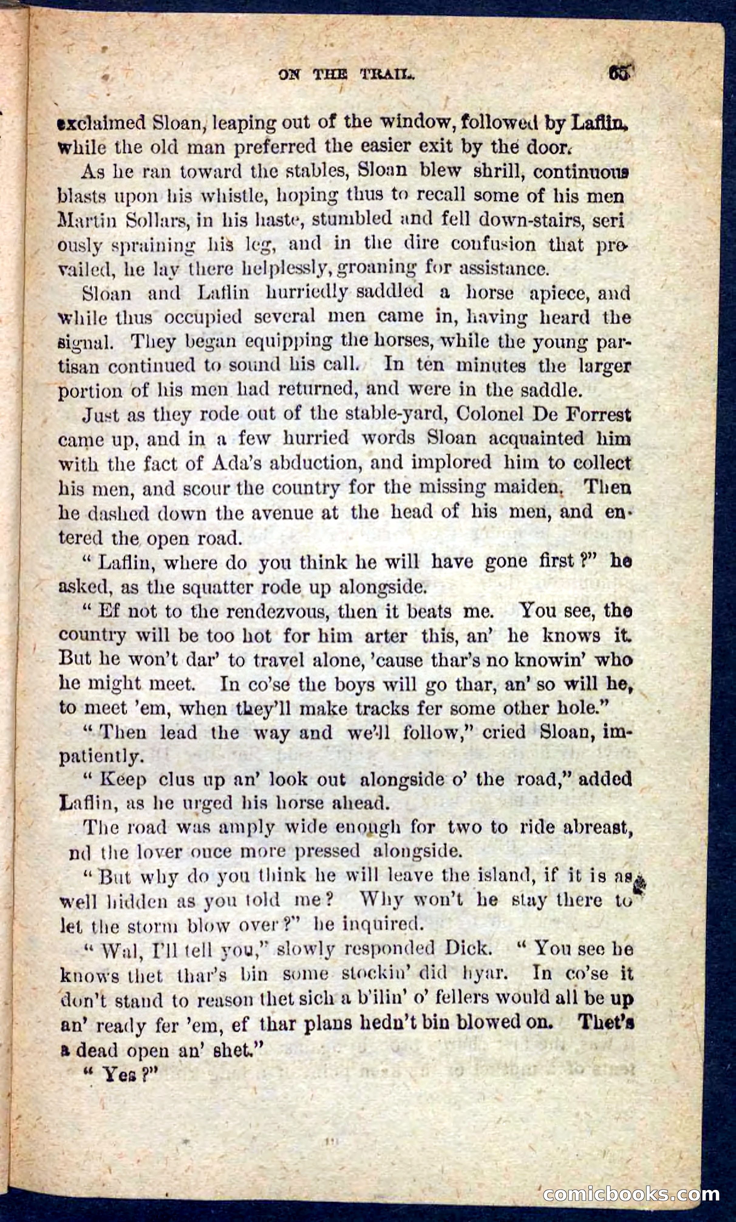 Beadle's Pocket Novels No. 128: Squatter Dick — page 61 of 100