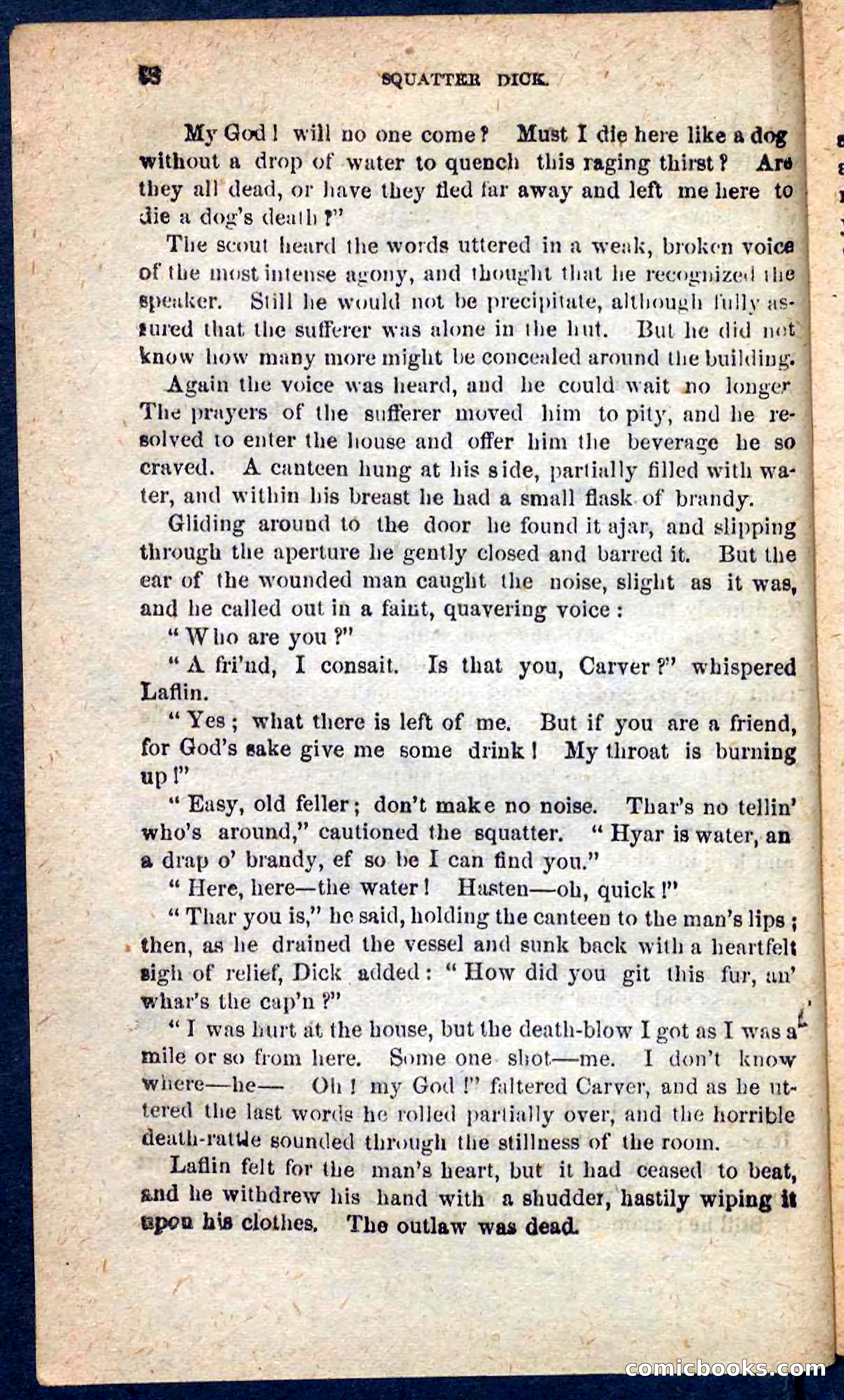 Beadle's Pocket Novels No. 128: Squatter Dick — page 64 of 100