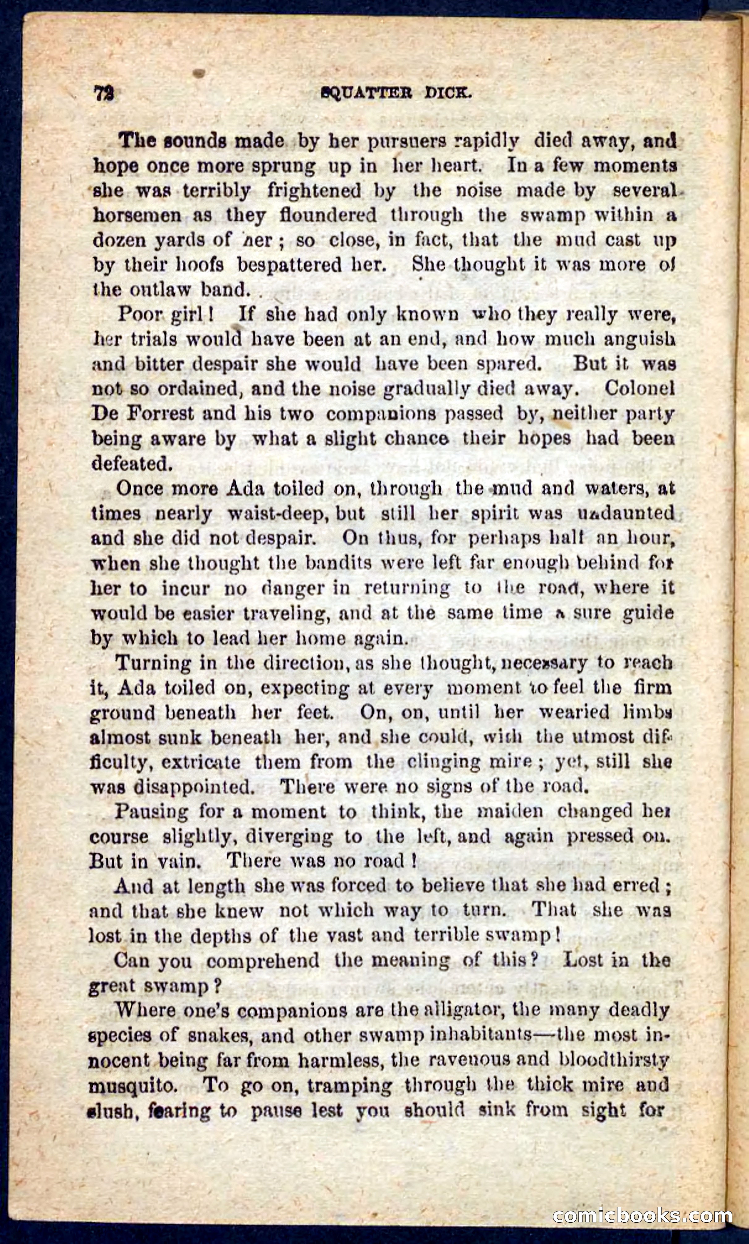 Beadle's Pocket Novels No. 128: Squatter Dick — page 68 of 100