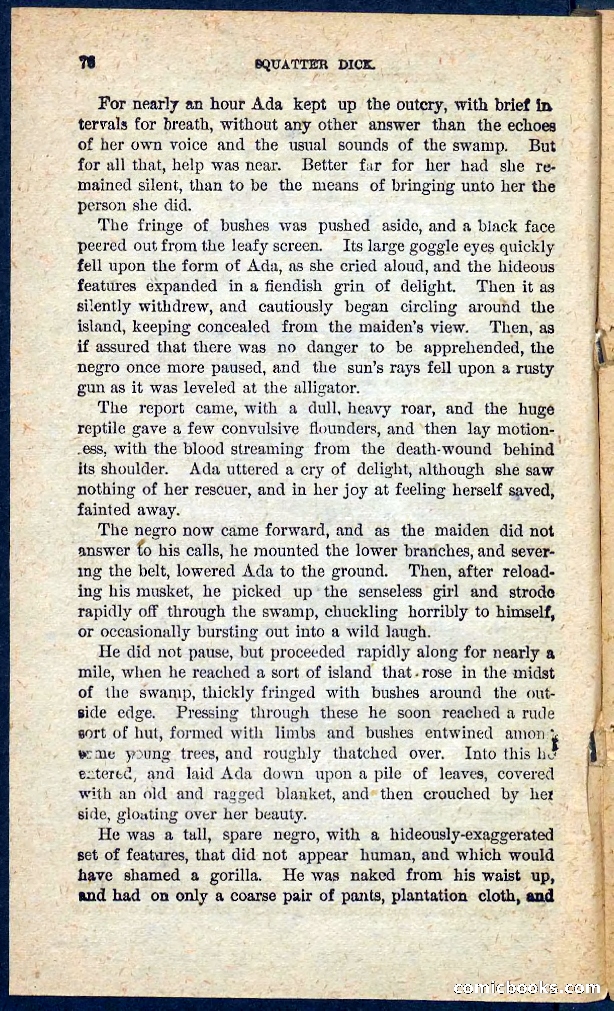 Beadle's Pocket Novels No. 128: Squatter Dick — page 72 of 100