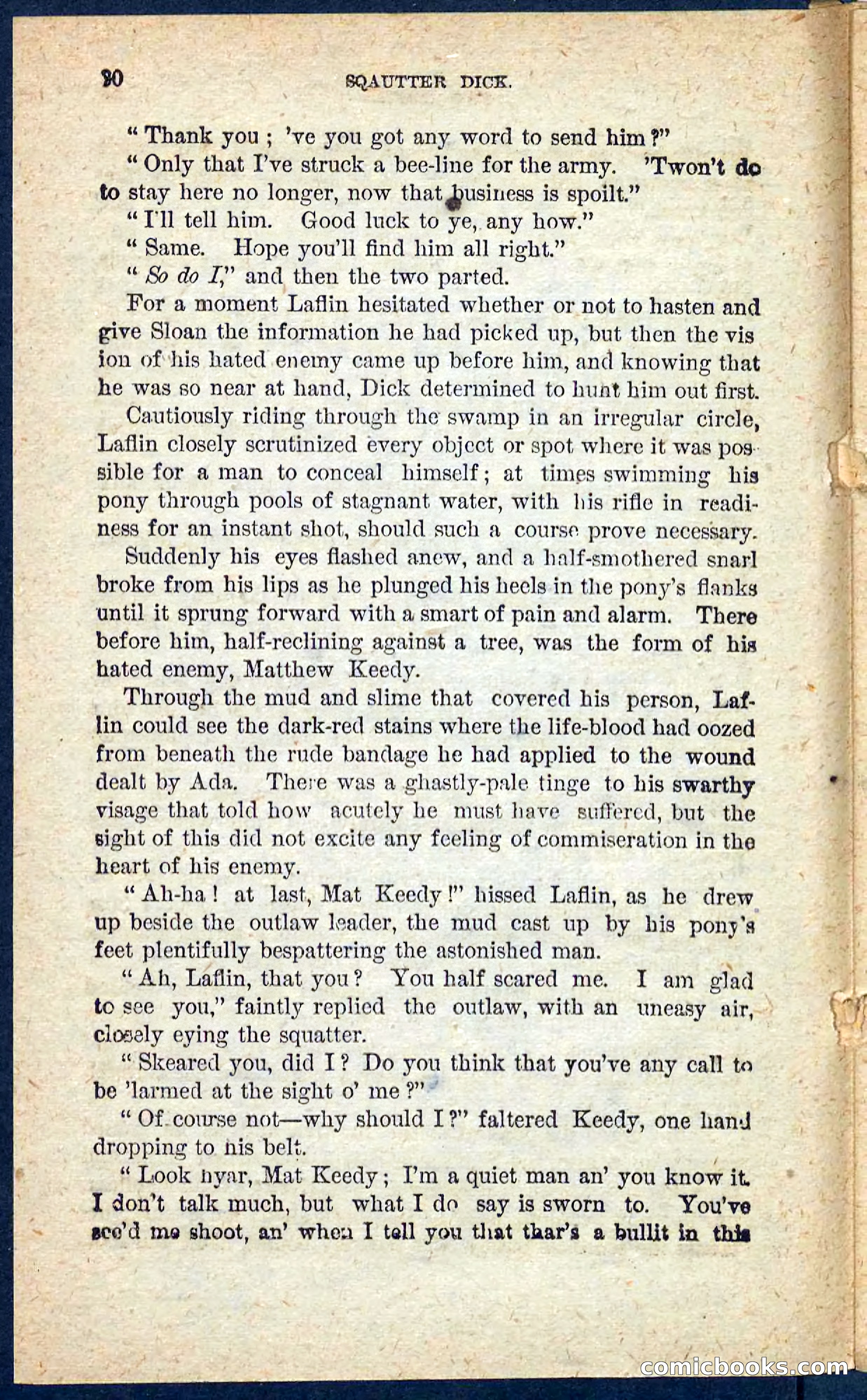 Beadle's Pocket Novels No. 128: Squatter Dick — page 76 of 100