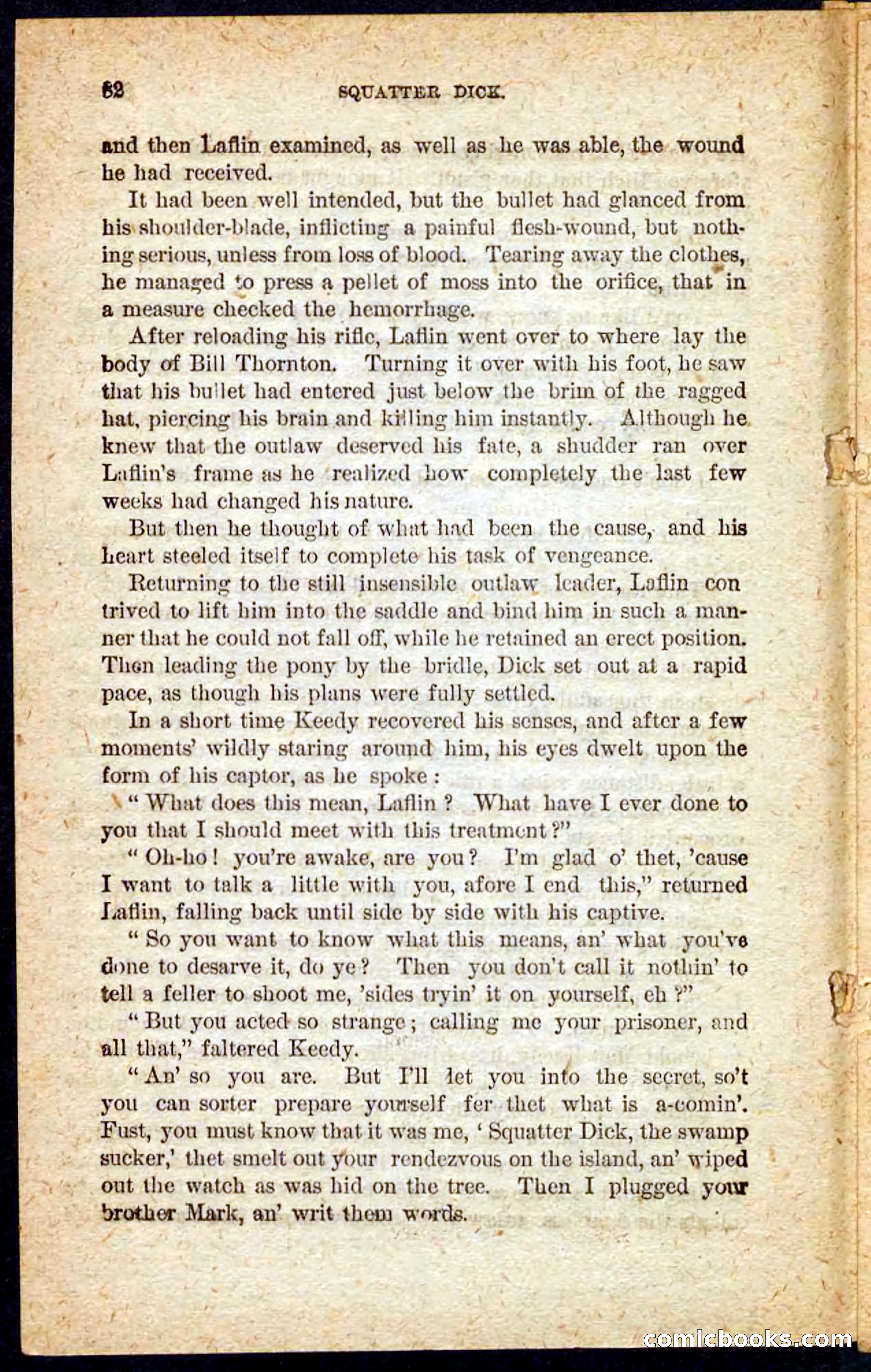 Beadle's Pocket Novels No. 128: Squatter Dick — page 78 of 100