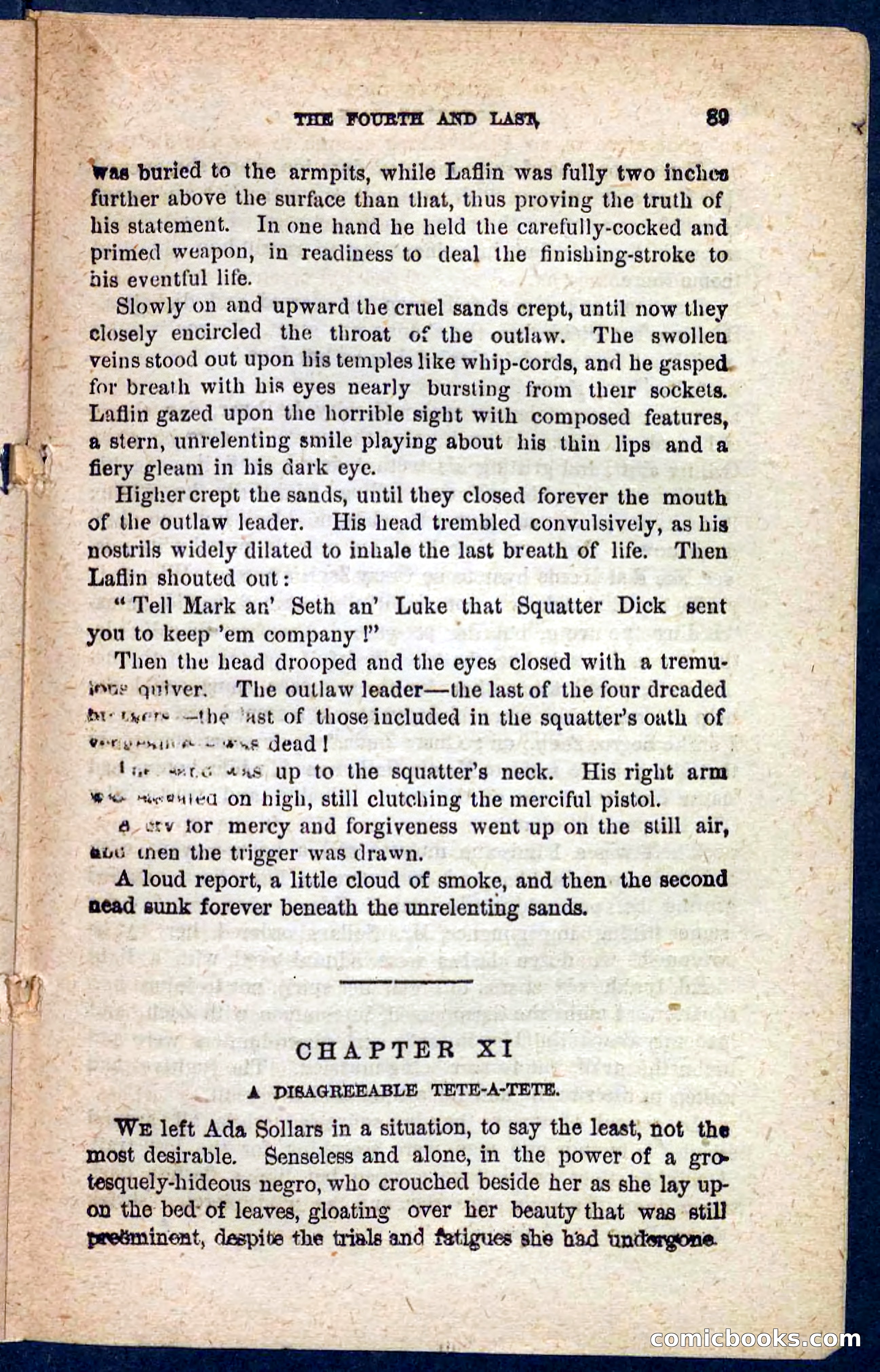 Beadle's Pocket Novels No. 128: Squatter Dick — page 85 of 100
