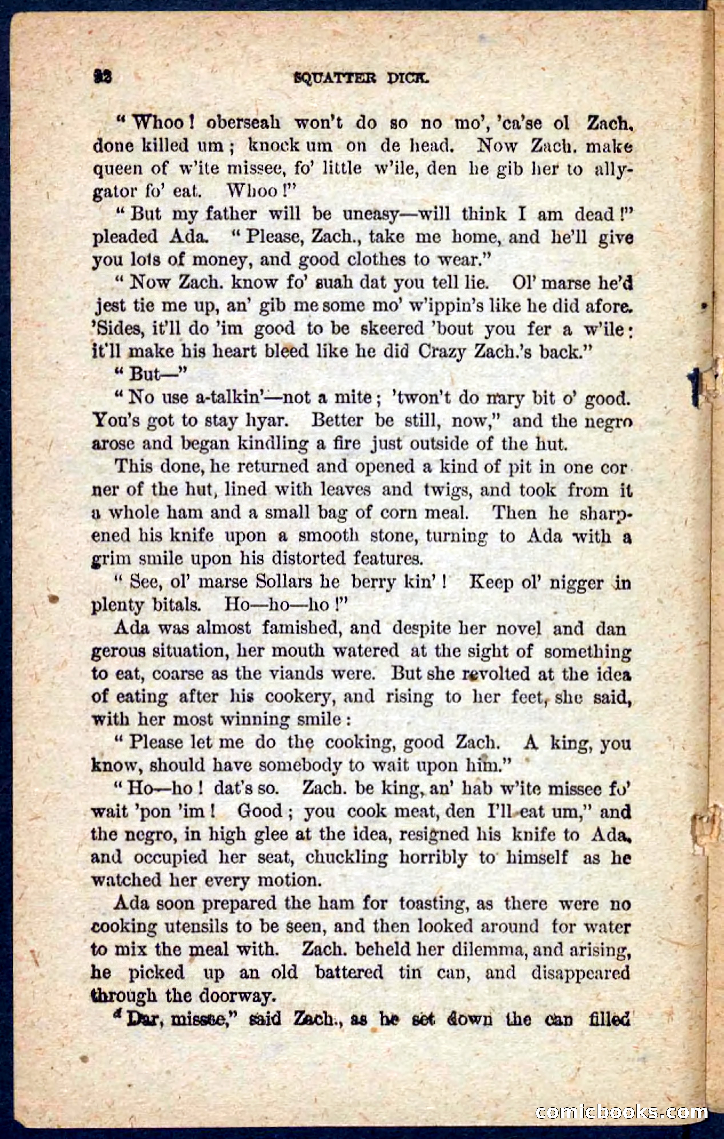 Beadle's Pocket Novels No. 128: Squatter Dick — page 88 of 100