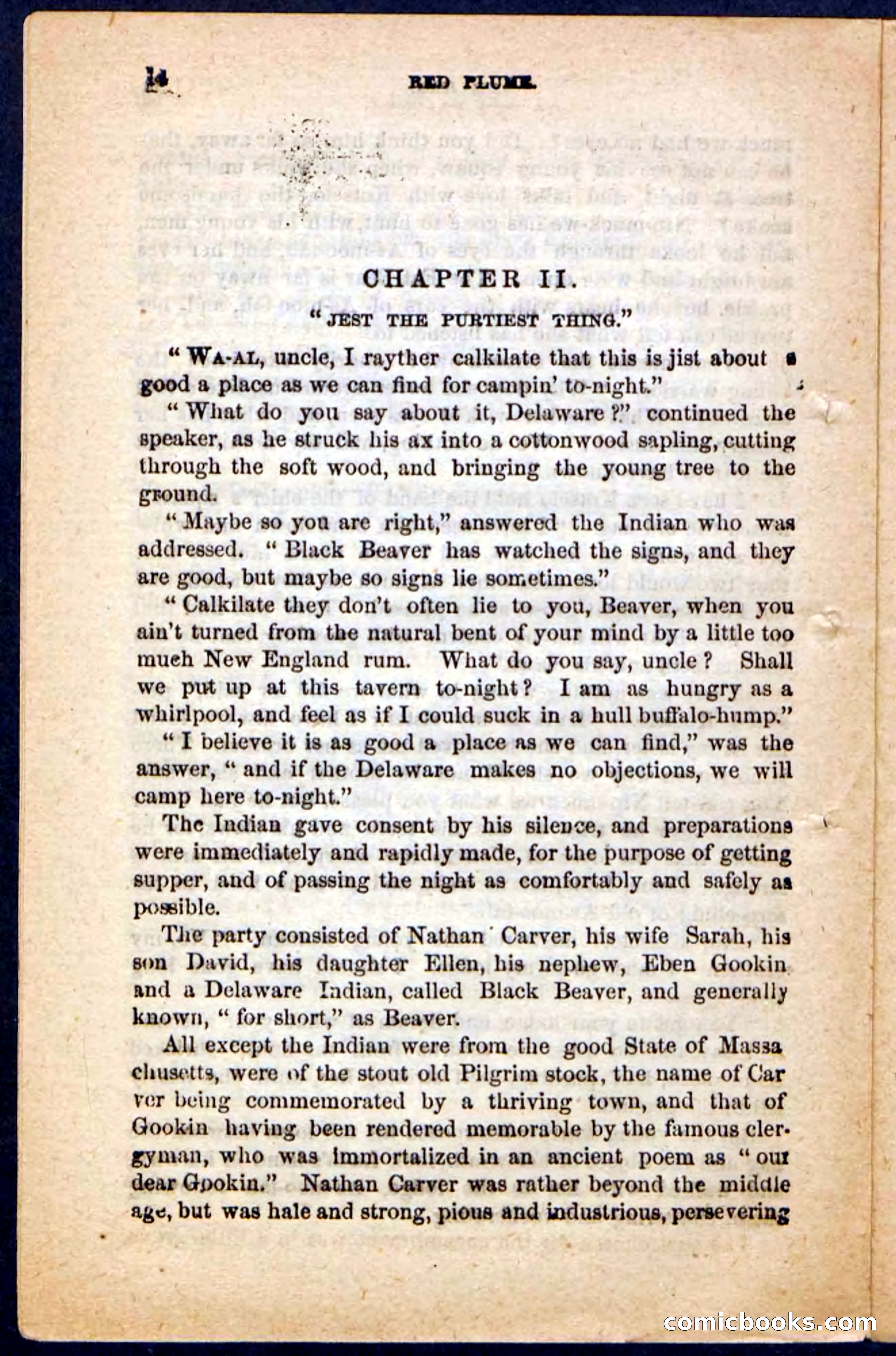 Beadle's Pocket Novels No. 131: Red Plume — page 10 of 98