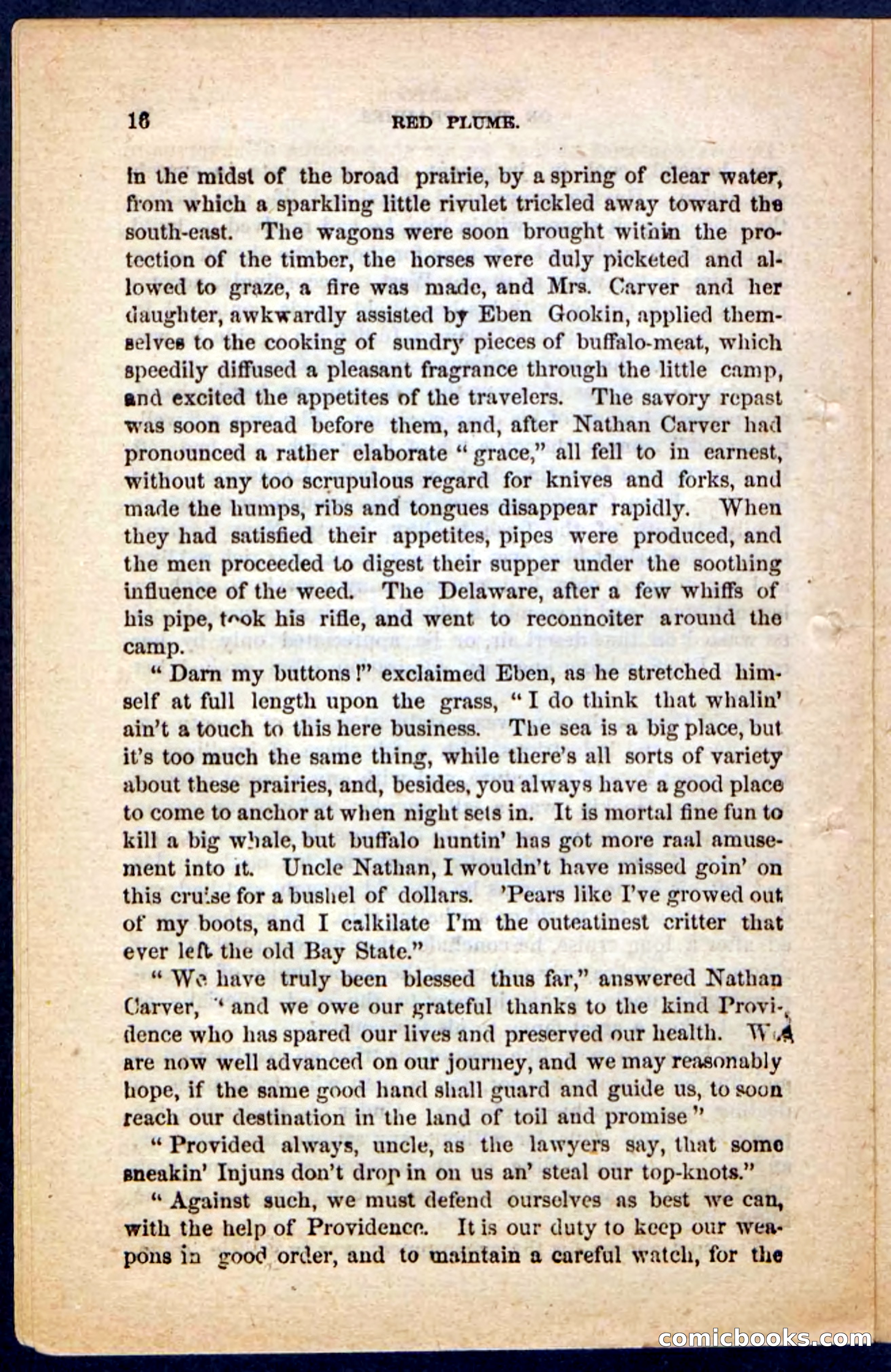 Beadle's Pocket Novels No. 131: Red Plume — page 12 of 98