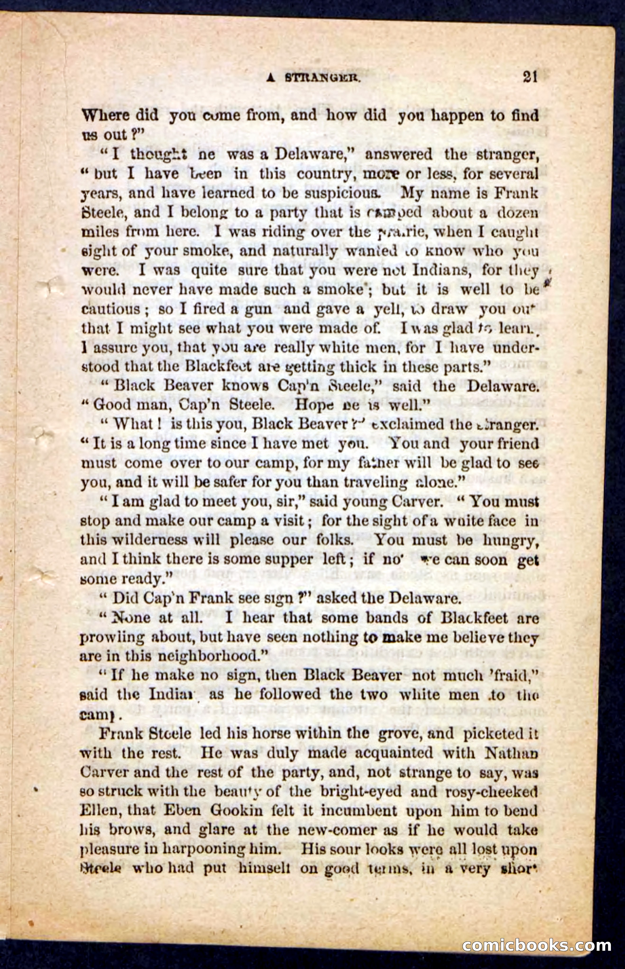 Beadle's Pocket Novels No. 131: Red Plume — page 17 of 98