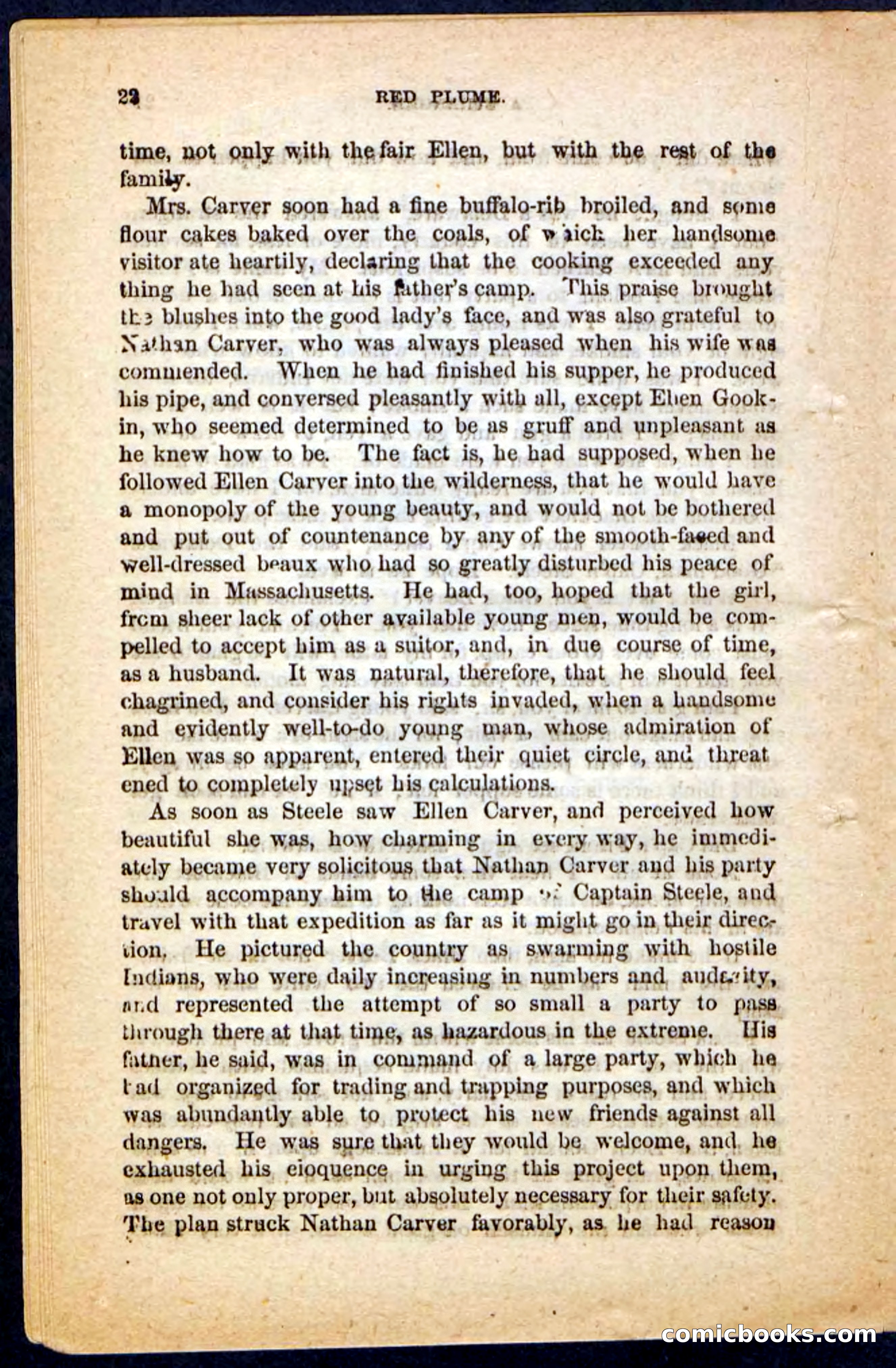 Beadle's Pocket Novels No. 131: Red Plume — page 18 of 98