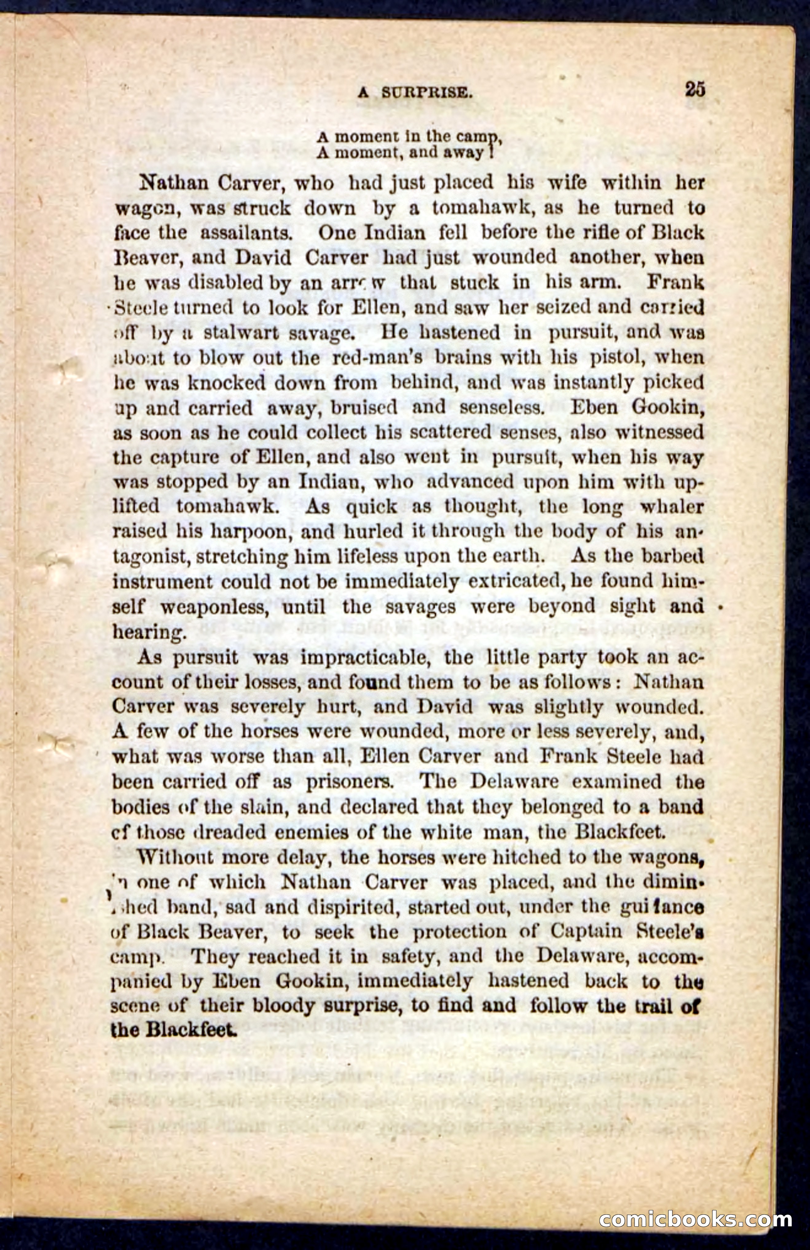 Beadle's Pocket Novels No. 131: Red Plume — page 21 of 98