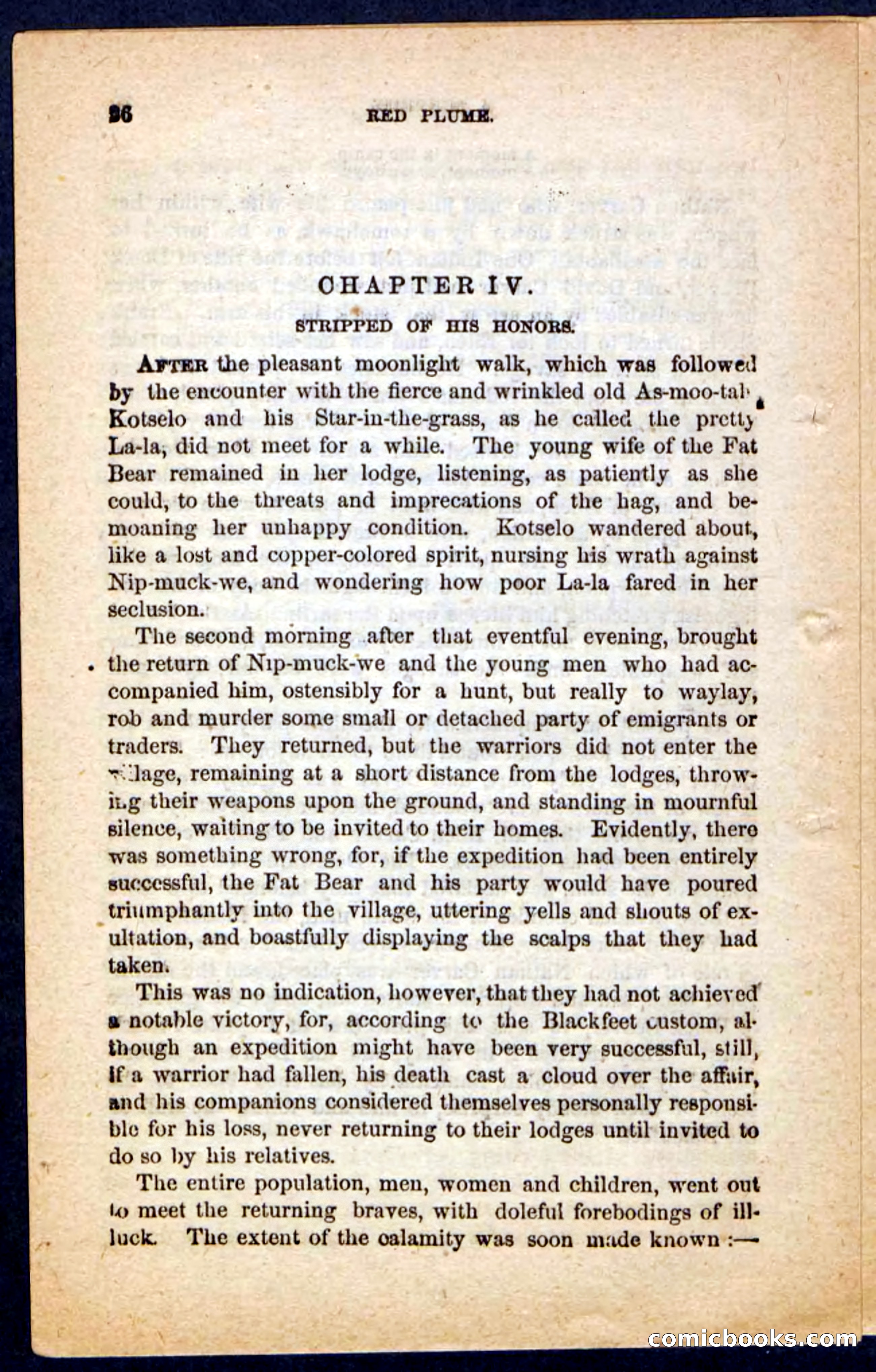 Beadle's Pocket Novels No. 131: Red Plume — page 22 of 98