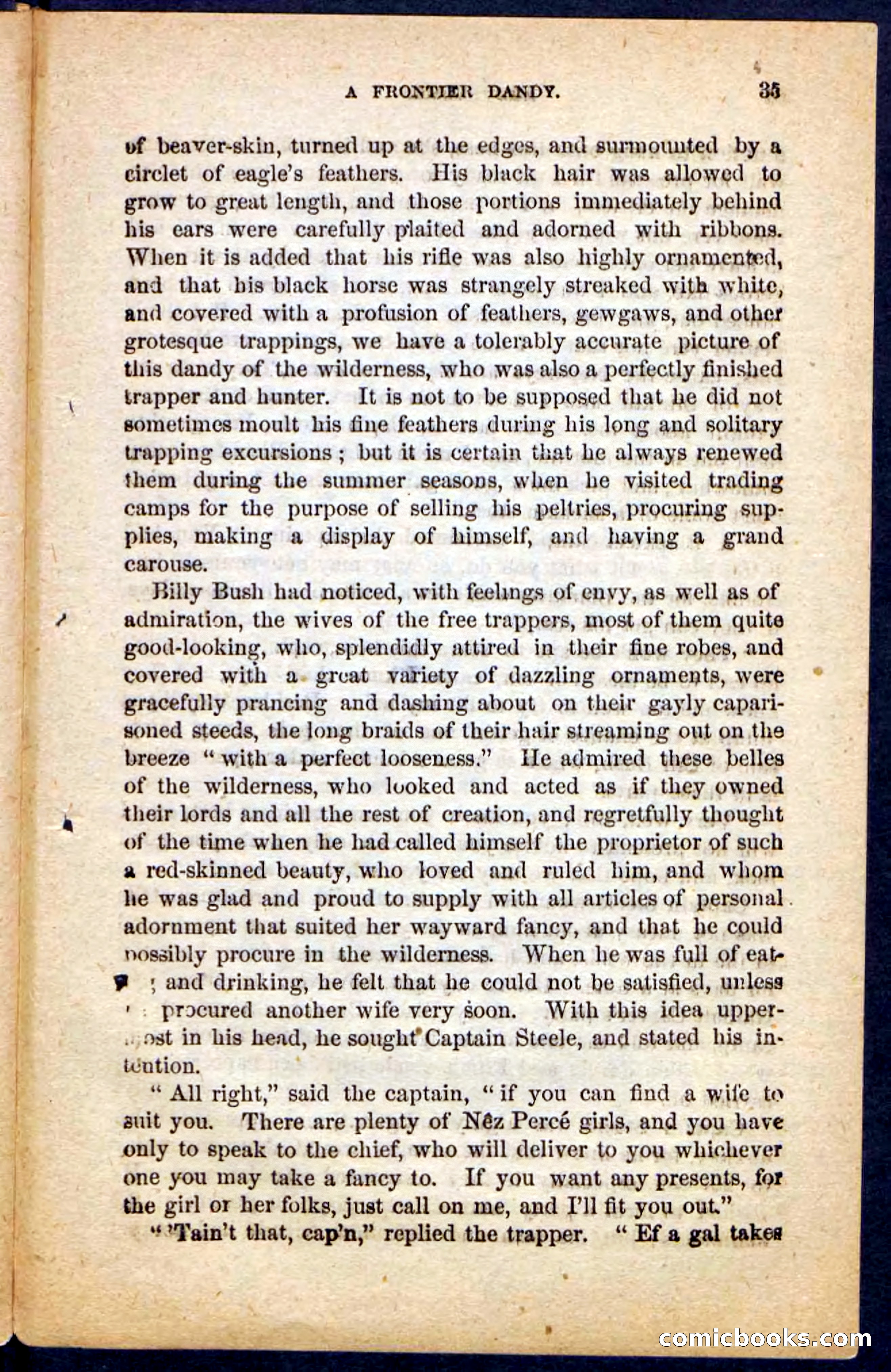 Beadle's Pocket Novels No. 131: Red Plume — page 31 of 98