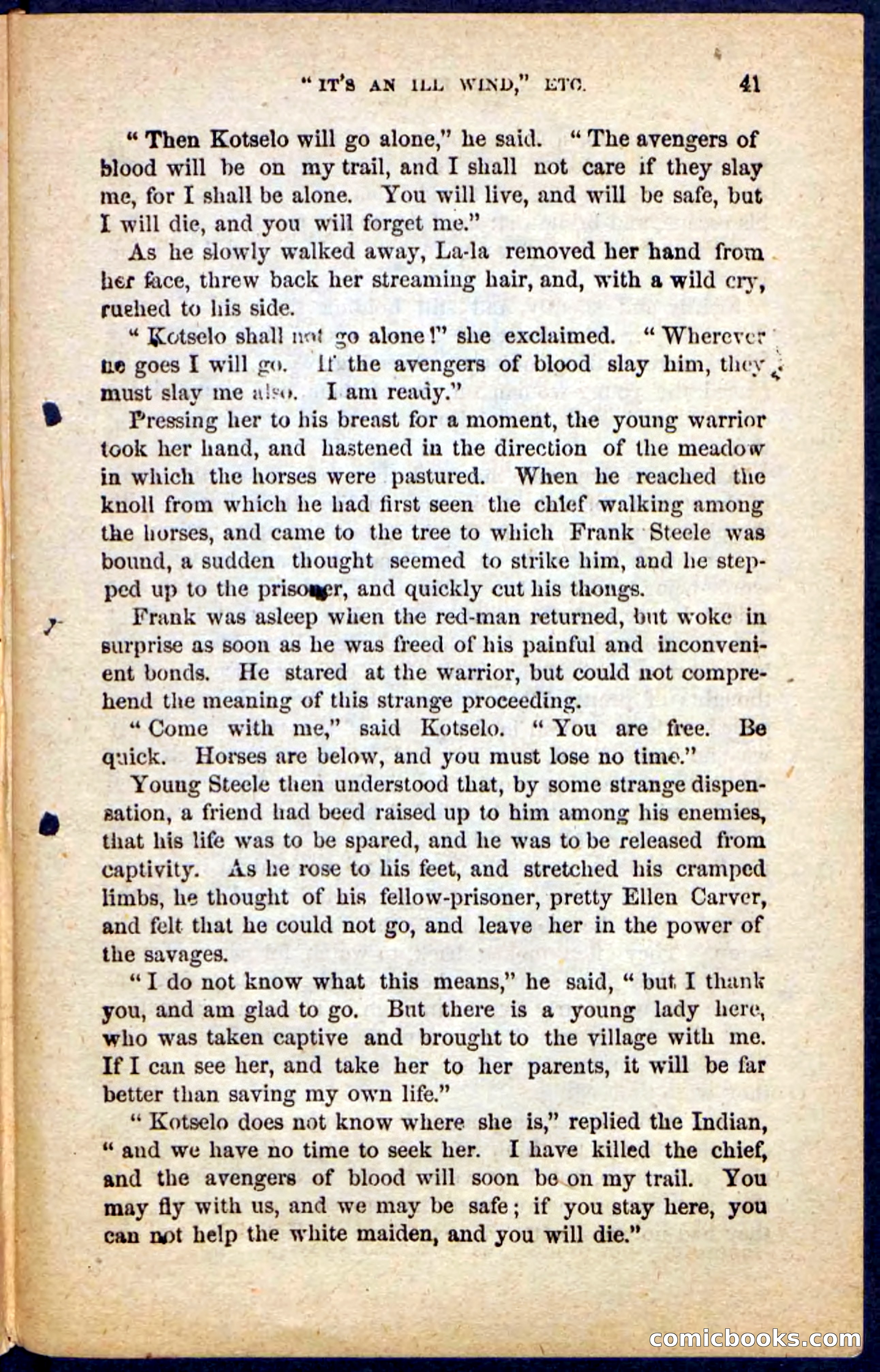Beadle's Pocket Novels No. 131: Red Plume — page 37 of 98