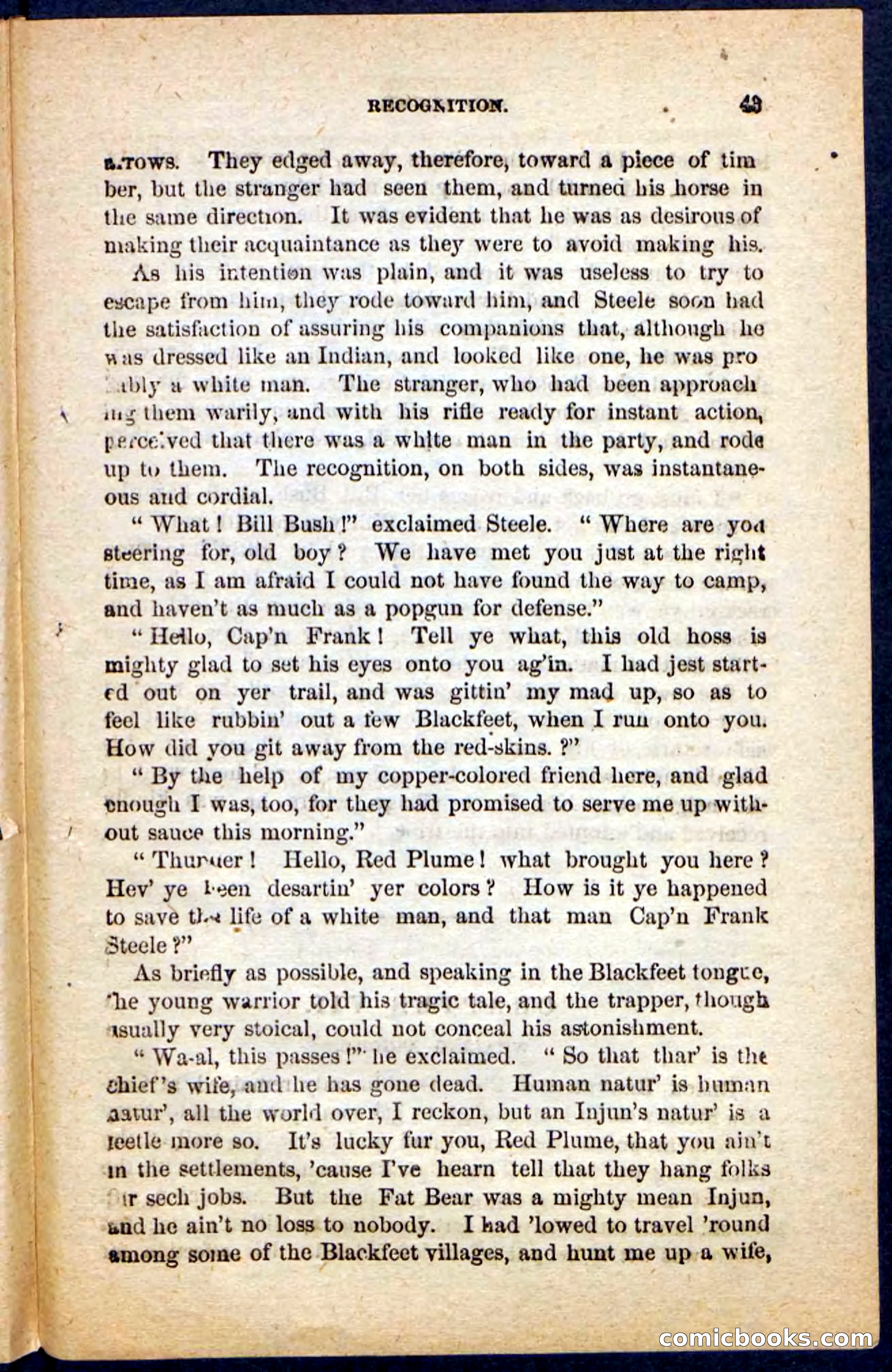 Beadle's Pocket Novels No. 131: Red Plume — page 39 of 98