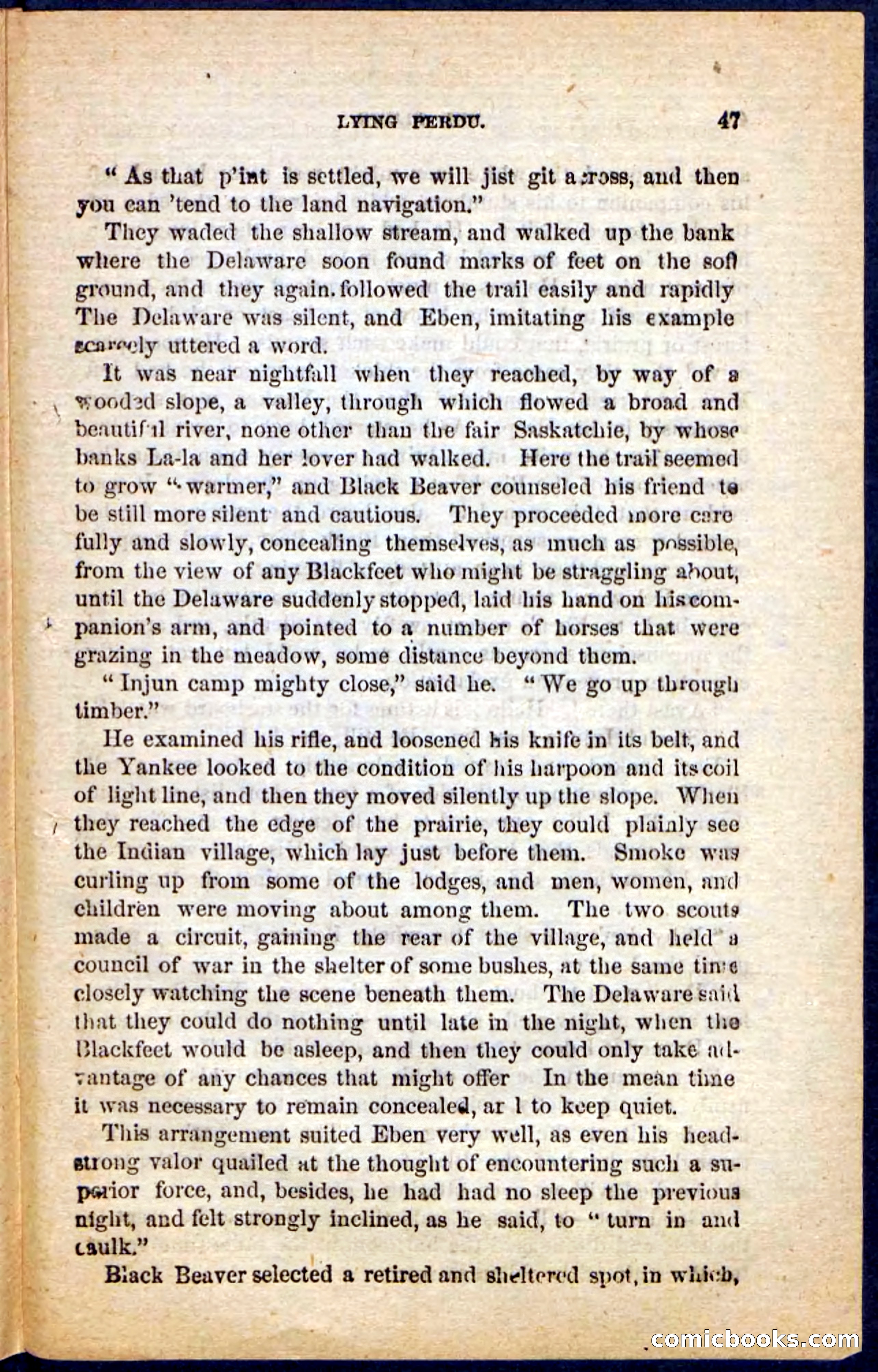 Beadle's Pocket Novels No. 131: Red Plume — page 43 of 98