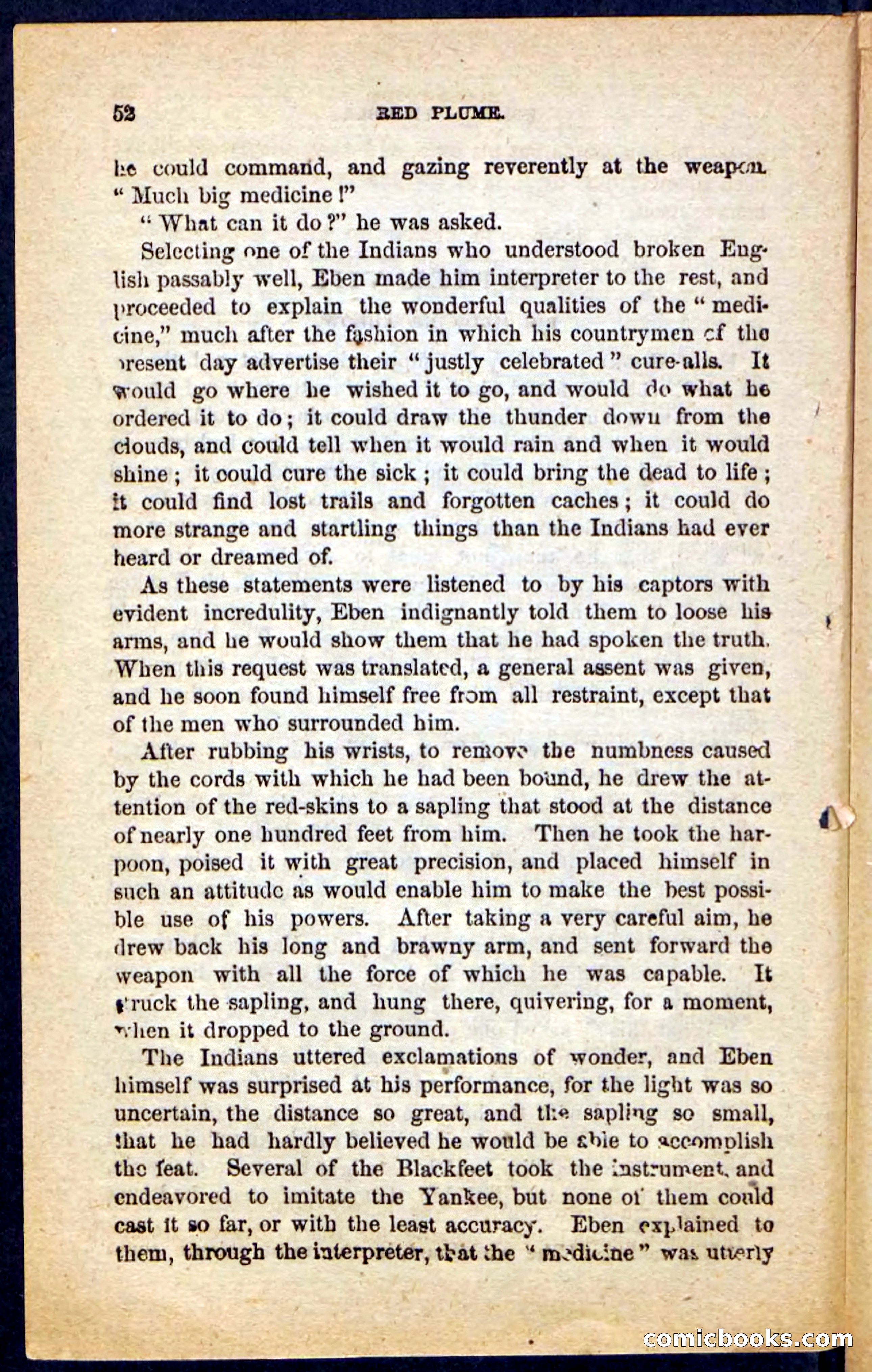 Beadle's Pocket Novels No. 131: Red Plume — page 48 of 98