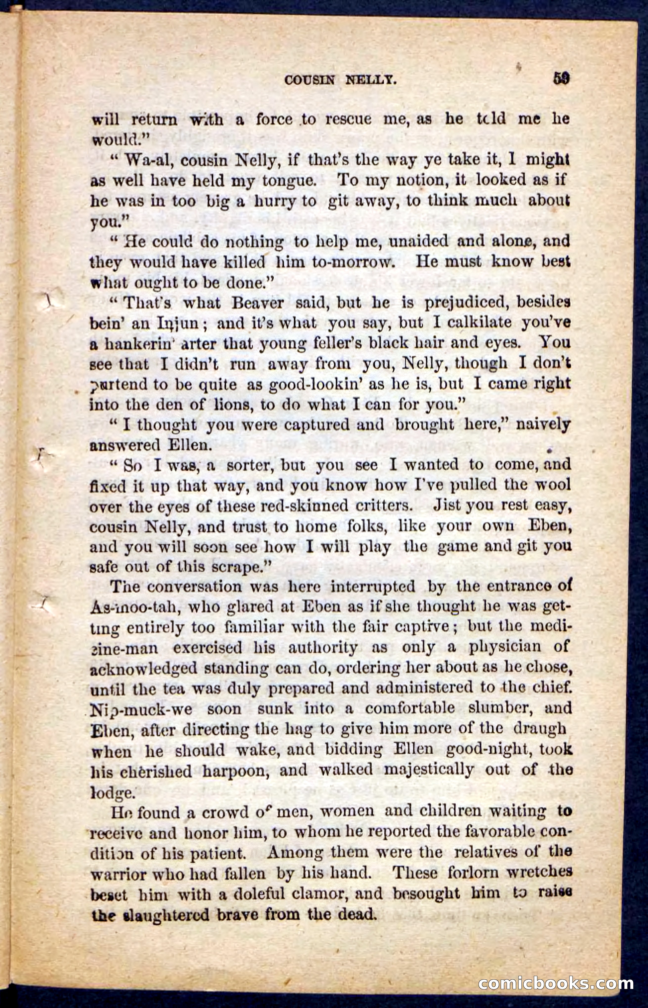 Beadle's Pocket Novels No. 131: Red Plume — page 55 of 98