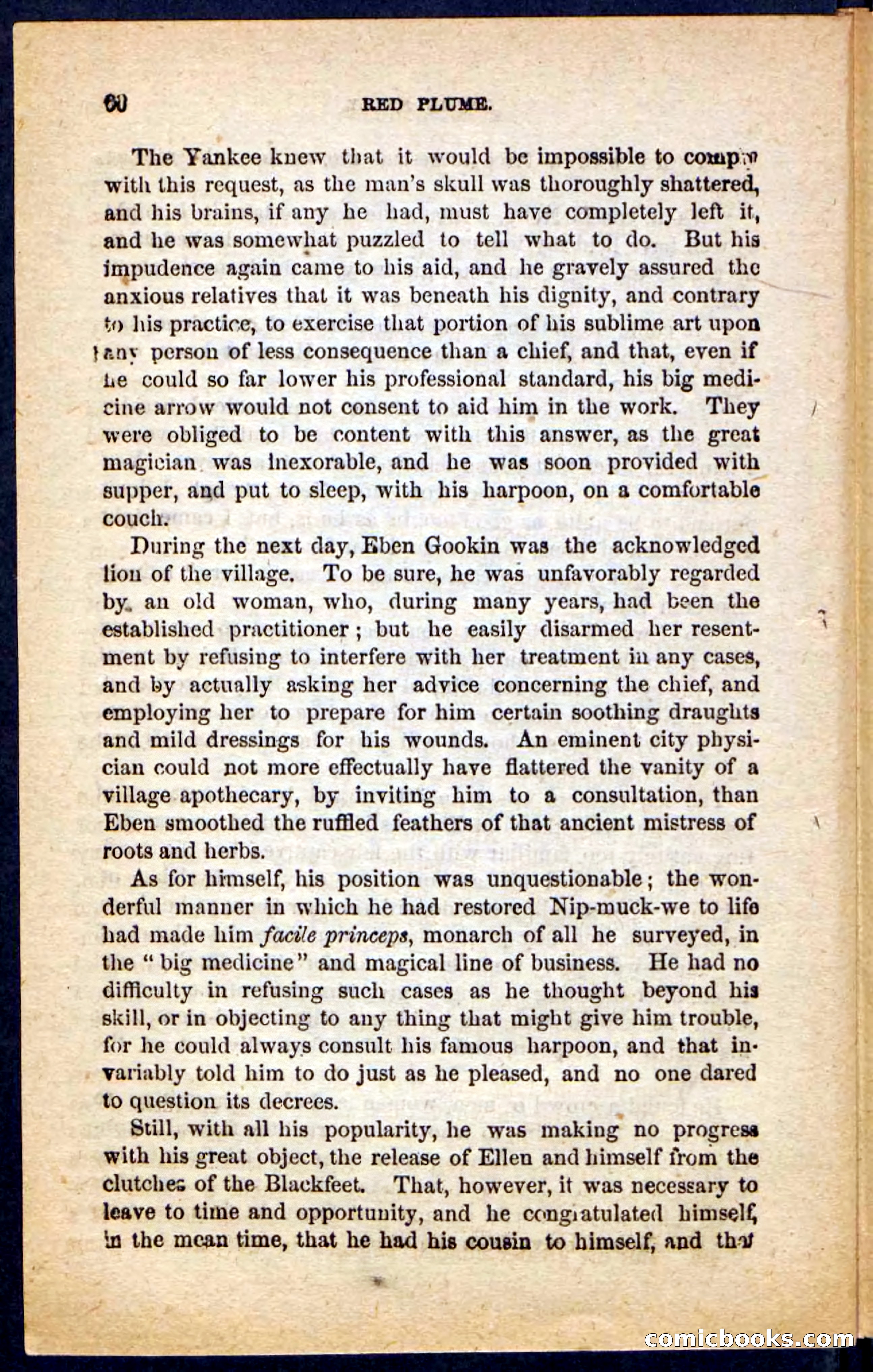 Beadle's Pocket Novels No. 131: Red Plume — page 56 of 98