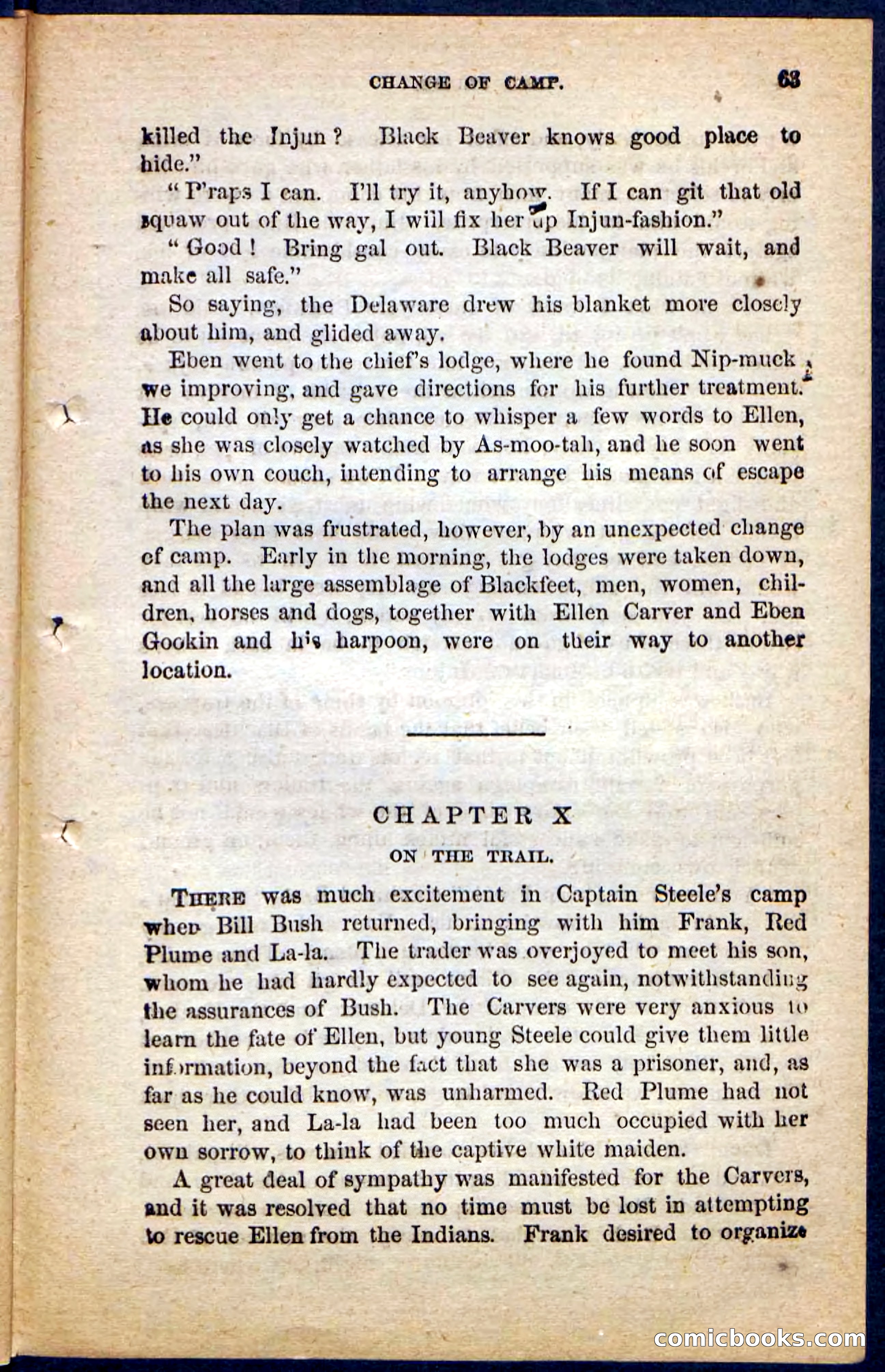 Beadle's Pocket Novels No. 131: Red Plume — page 59 of 98