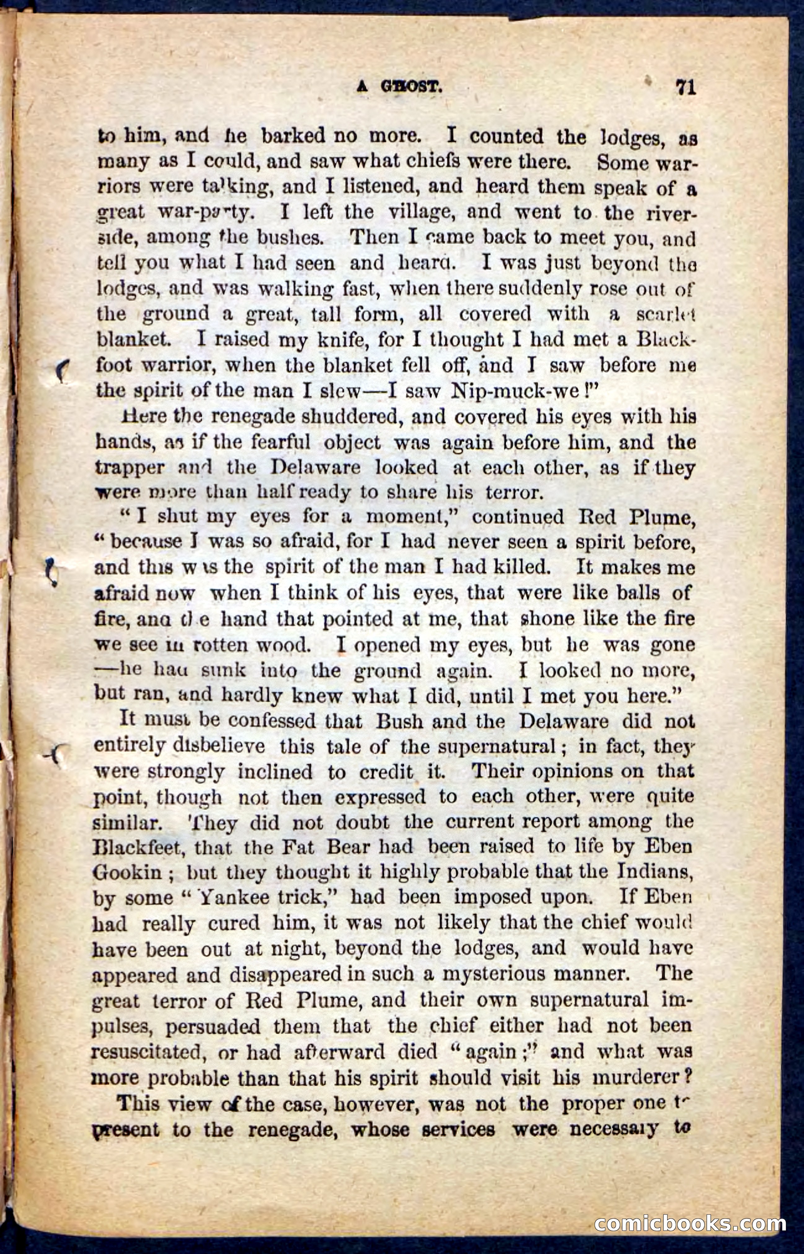 Beadle's Pocket Novels No. 131: Red Plume — page 67 of 98