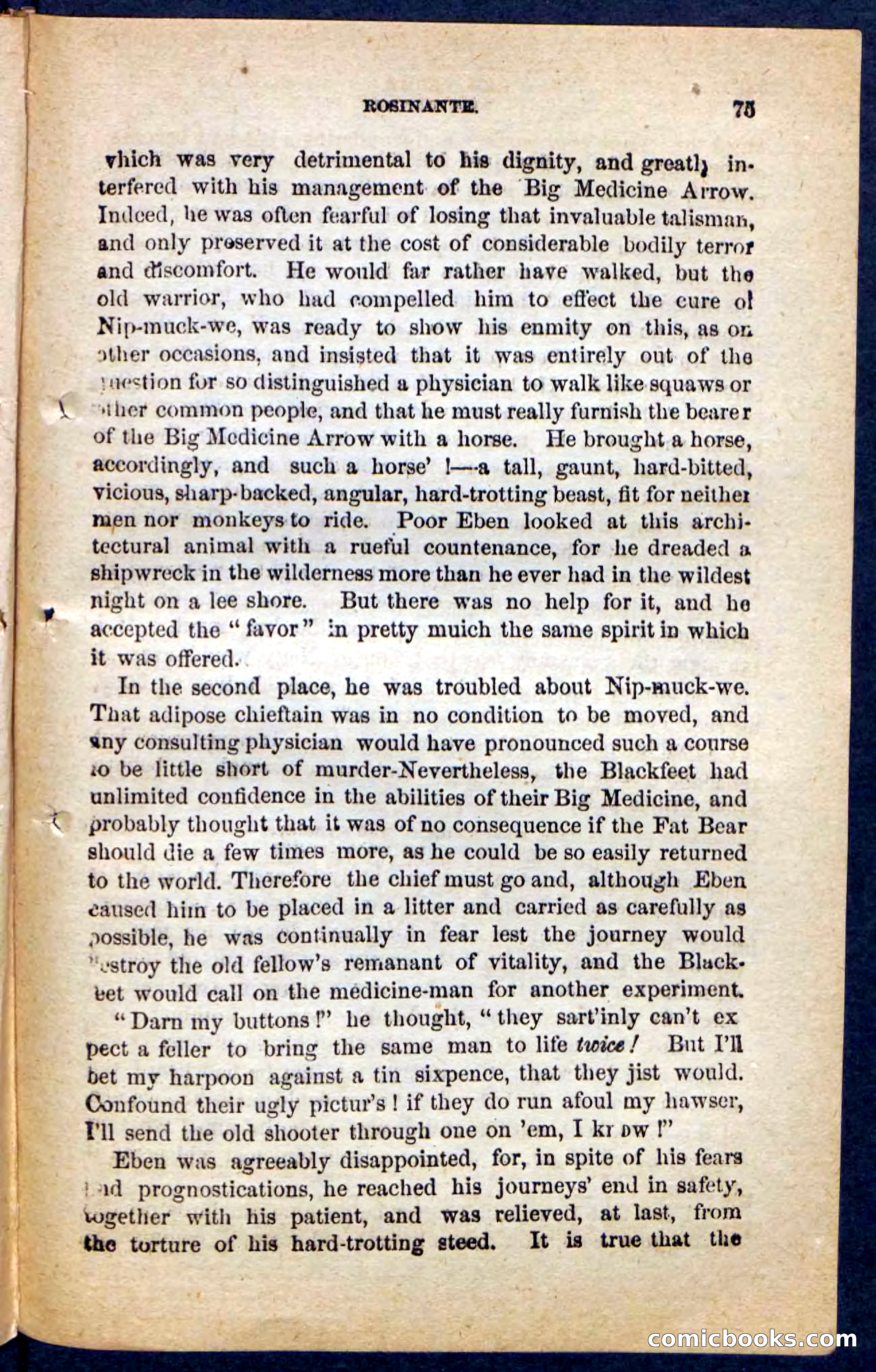 Beadle's Pocket Novels No. 131: Red Plume — page 71 of 98