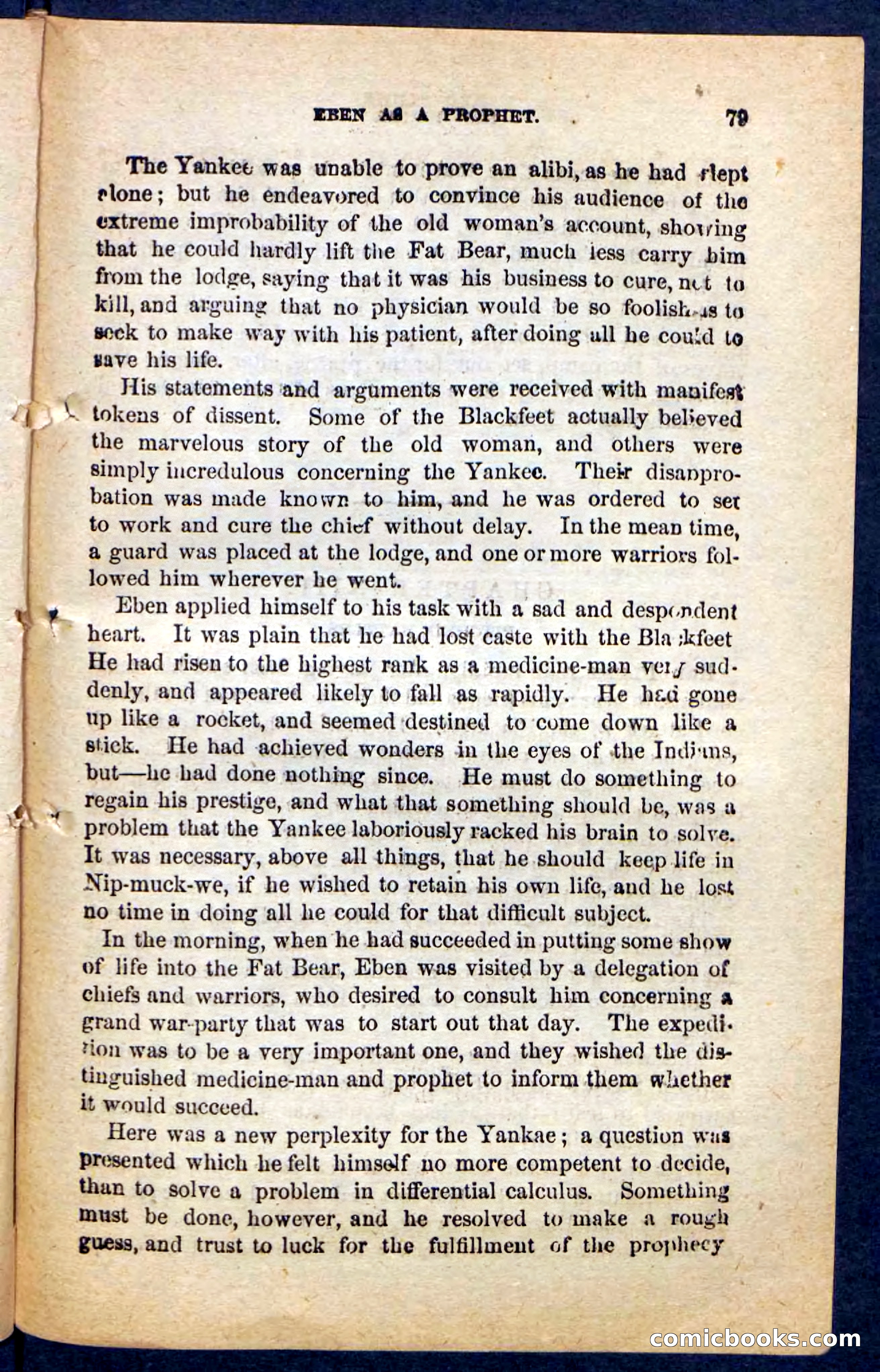 Beadle's Pocket Novels No. 131: Red Plume — page 75 of 98