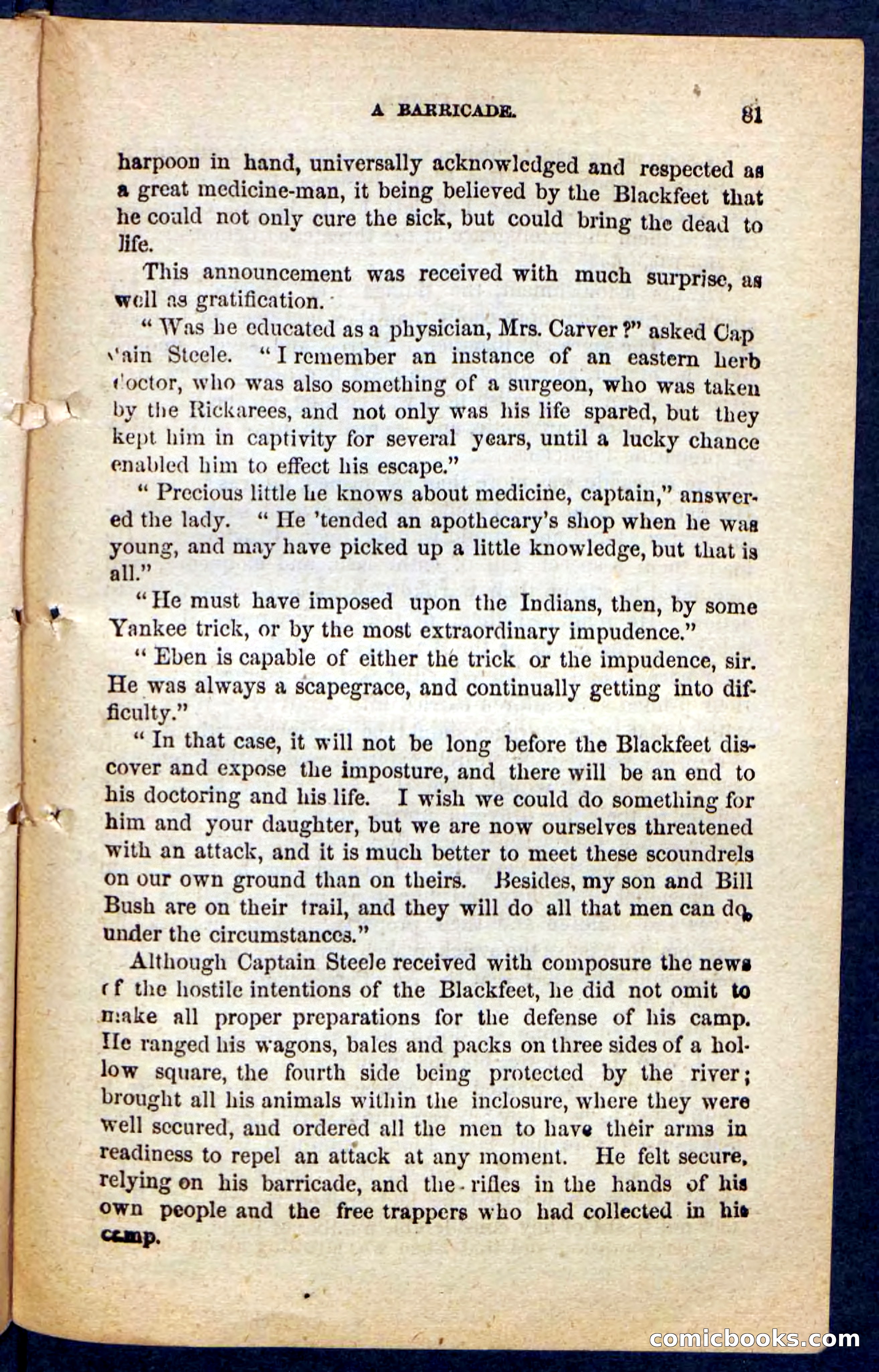 Beadle's Pocket Novels No. 131: Red Plume — page 77 of 98