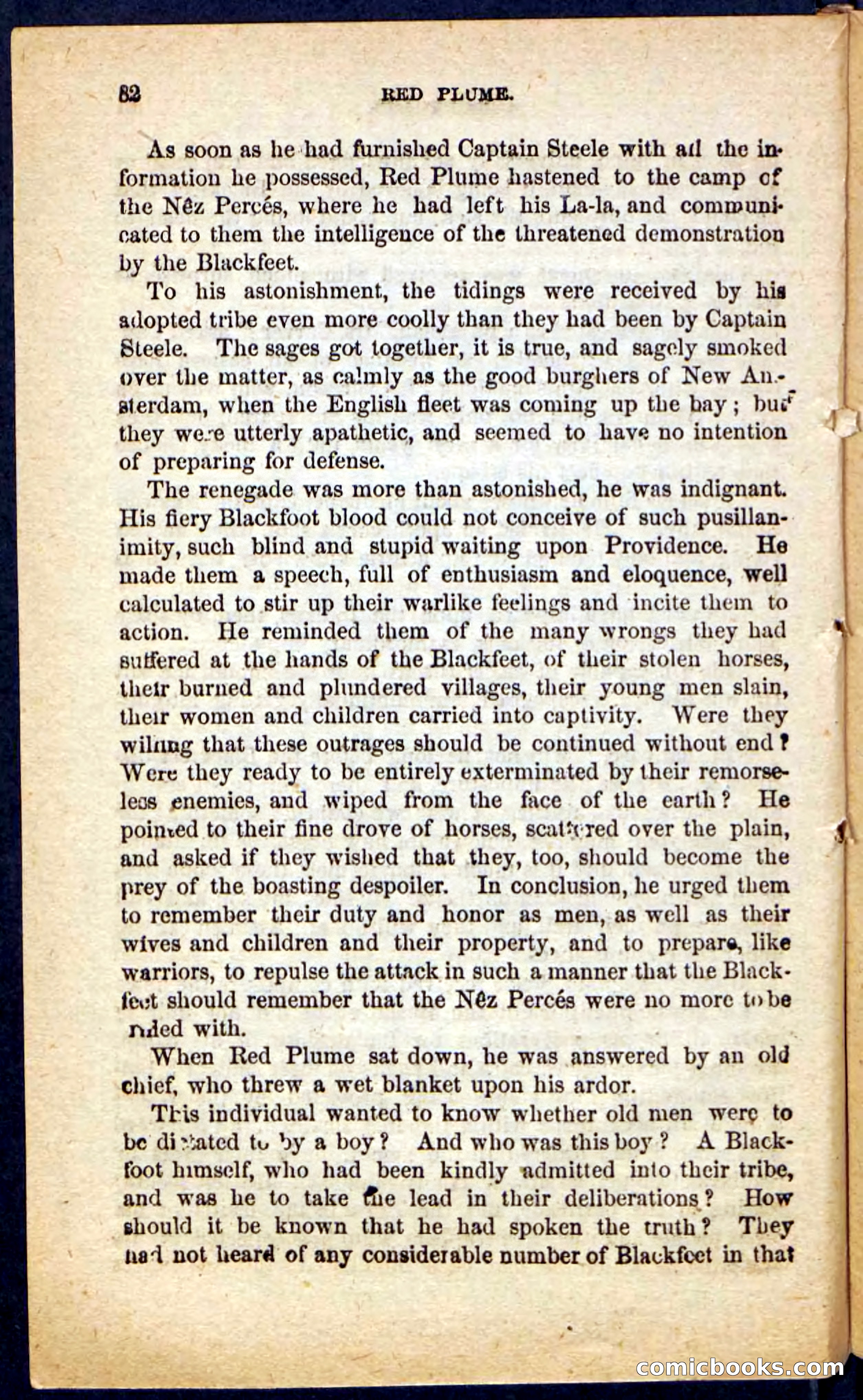 Beadle's Pocket Novels No. 131: Red Plume — page 78 of 98