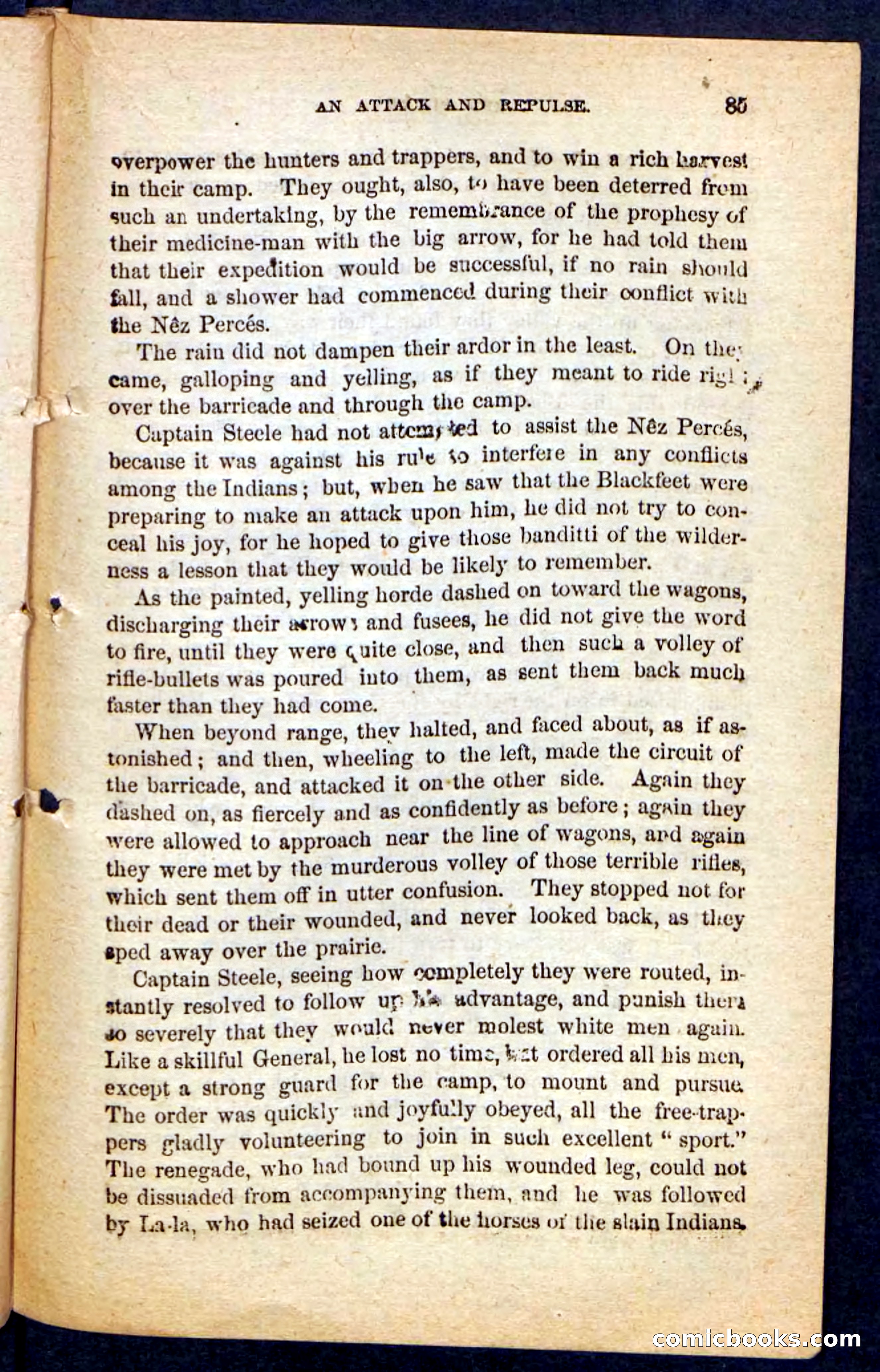 Beadle's Pocket Novels No. 131: Red Plume — page 81 of 98