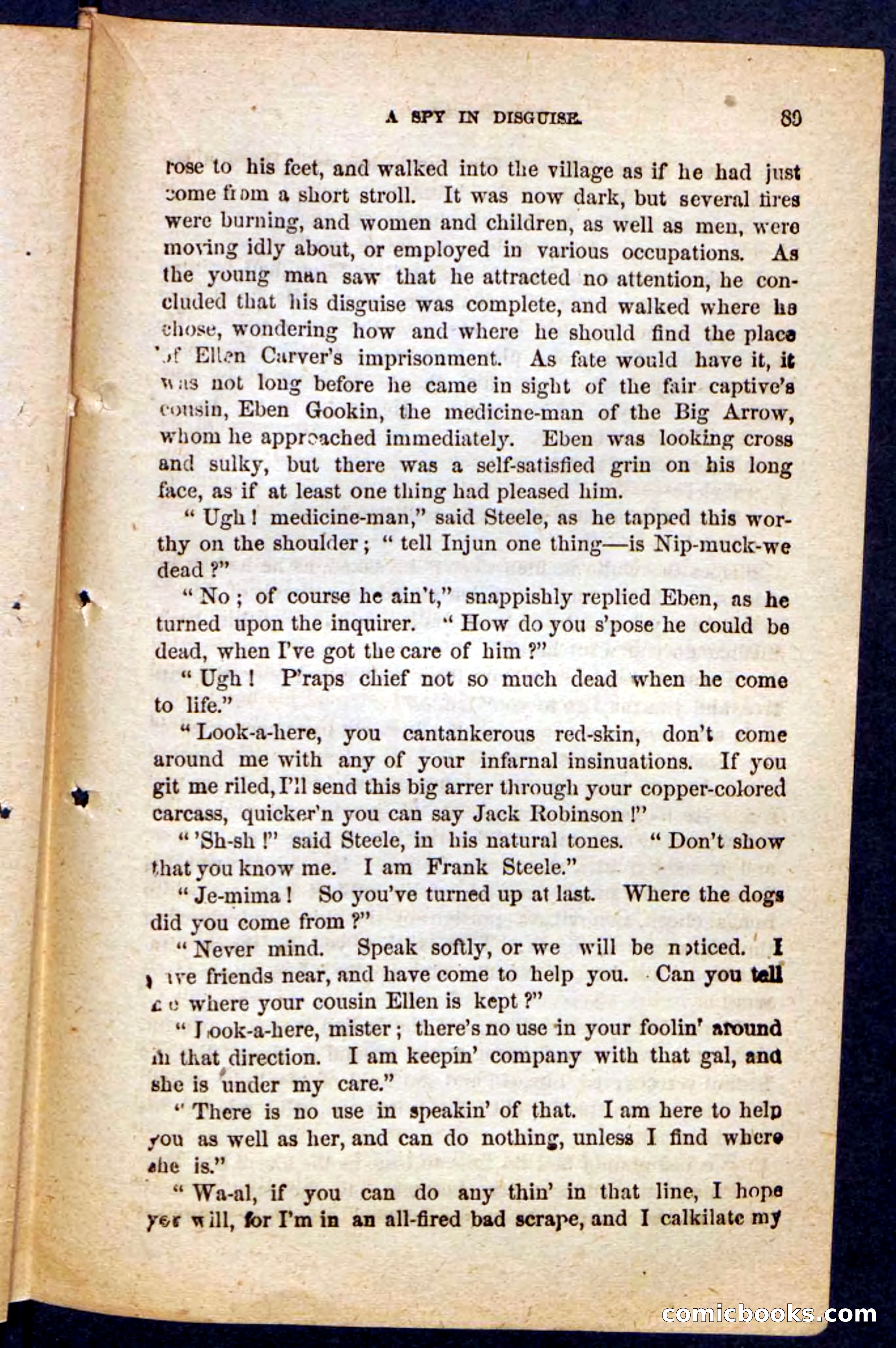 Beadle's Pocket Novels No. 131: Red Plume — page 85 of 98