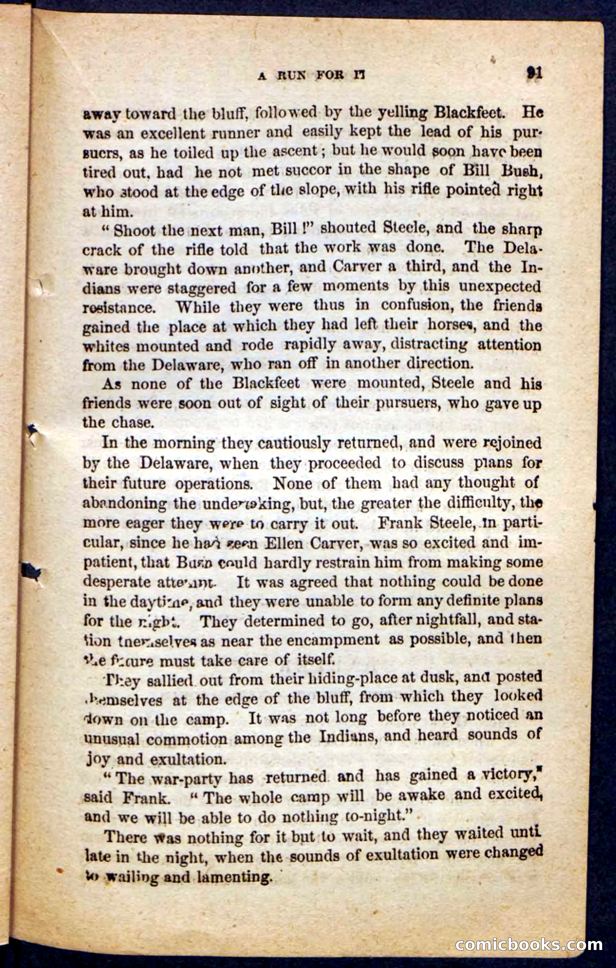 Beadle's Pocket Novels No. 131: Red Plume — page 87 of 98