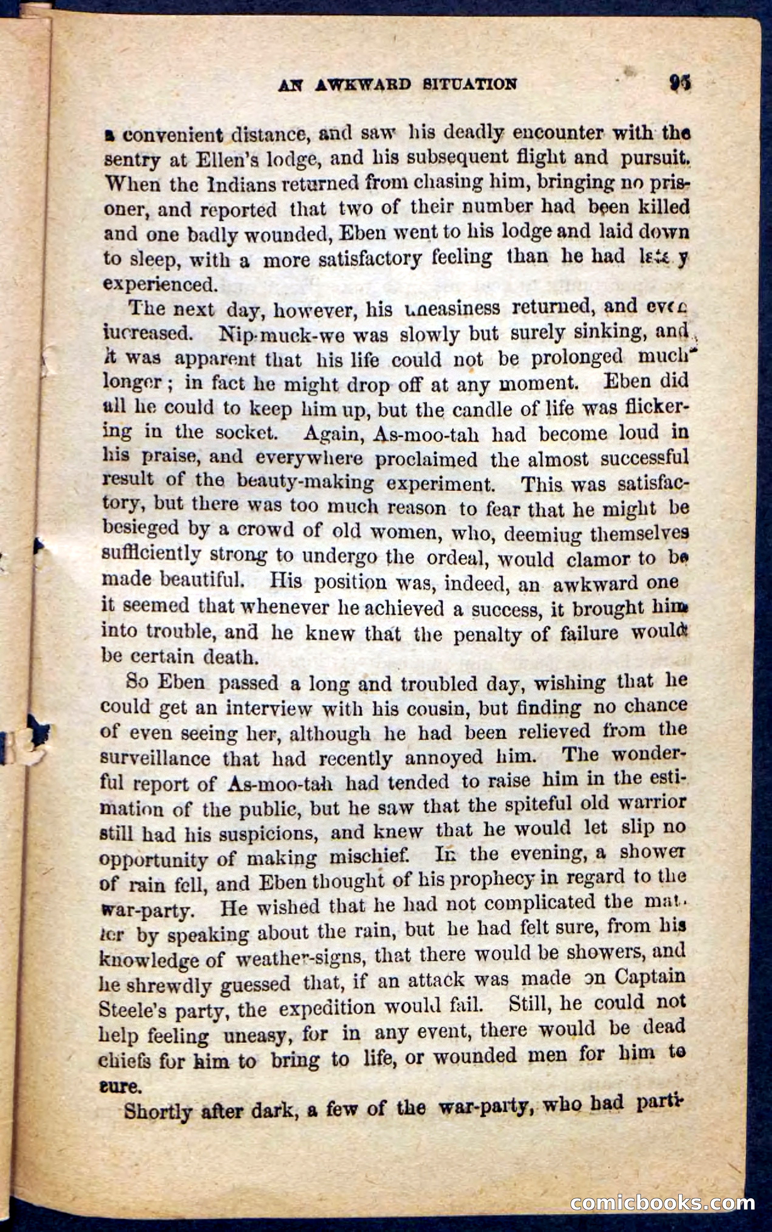 Beadle's Pocket Novels No. 131: Red Plume — page 91 of 98