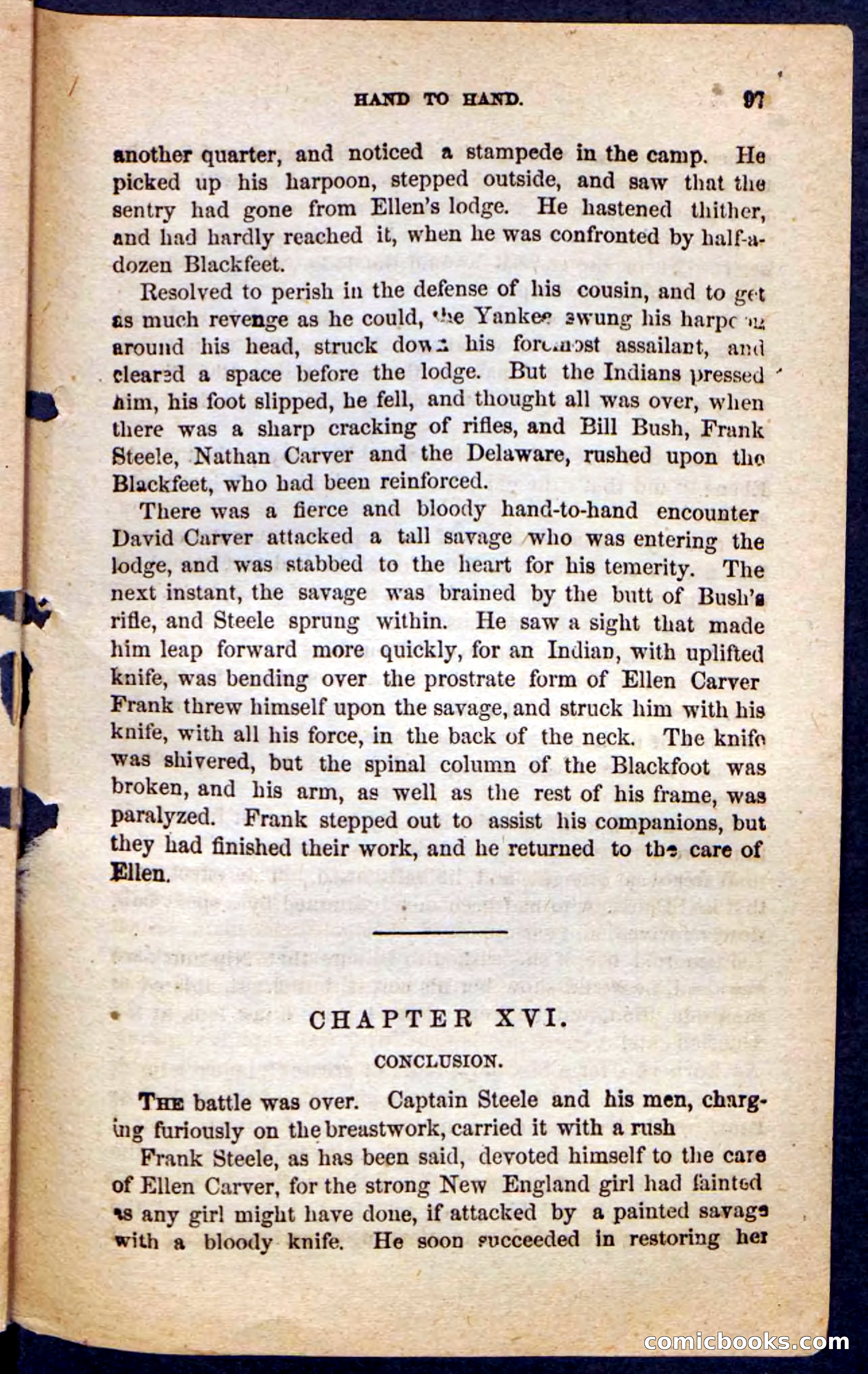 Beadle's Pocket Novels No. 131: Red Plume — page 93 of 98