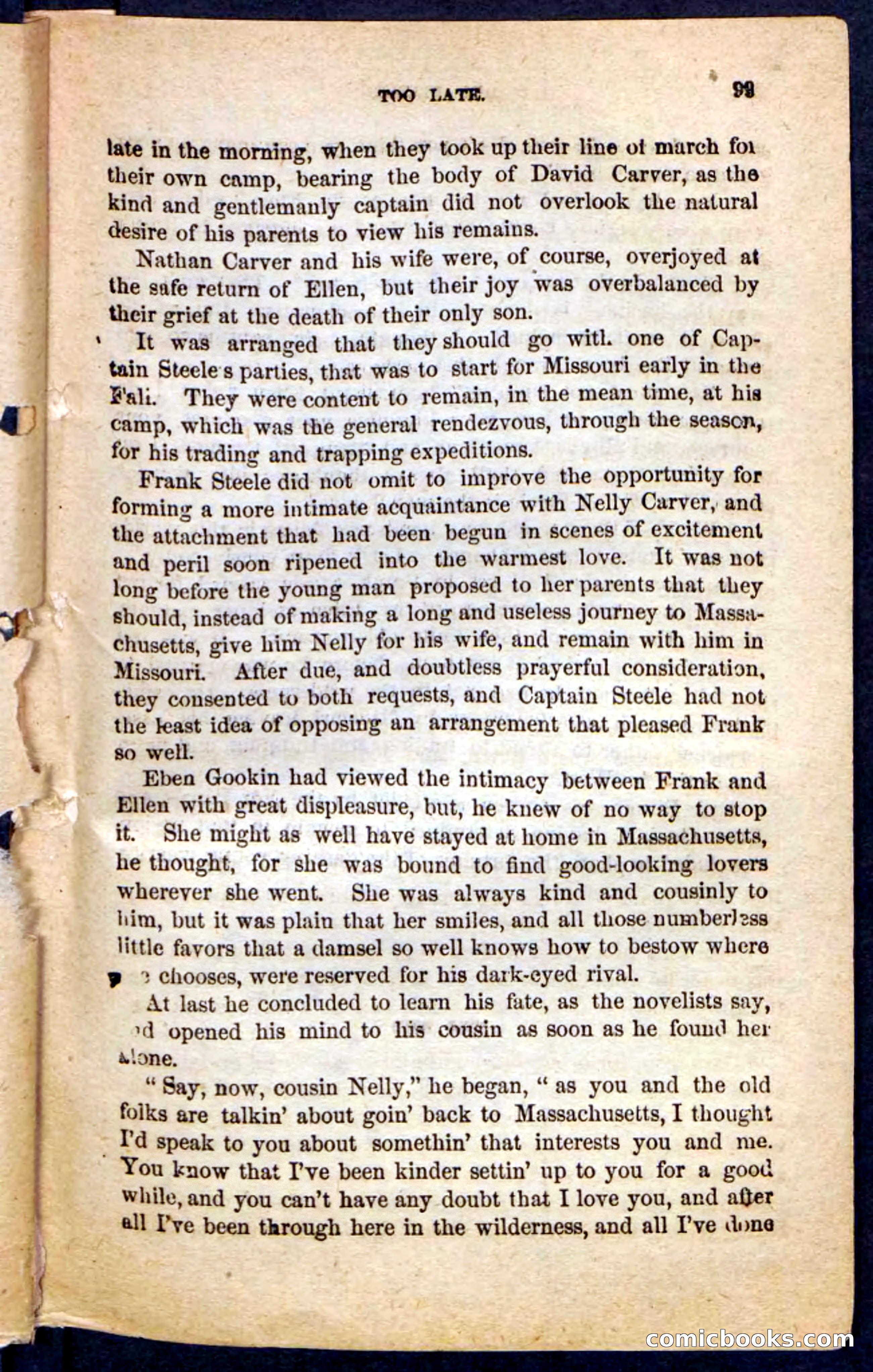 Beadle's Pocket Novels No. 131: Red Plume — page 95 of 98