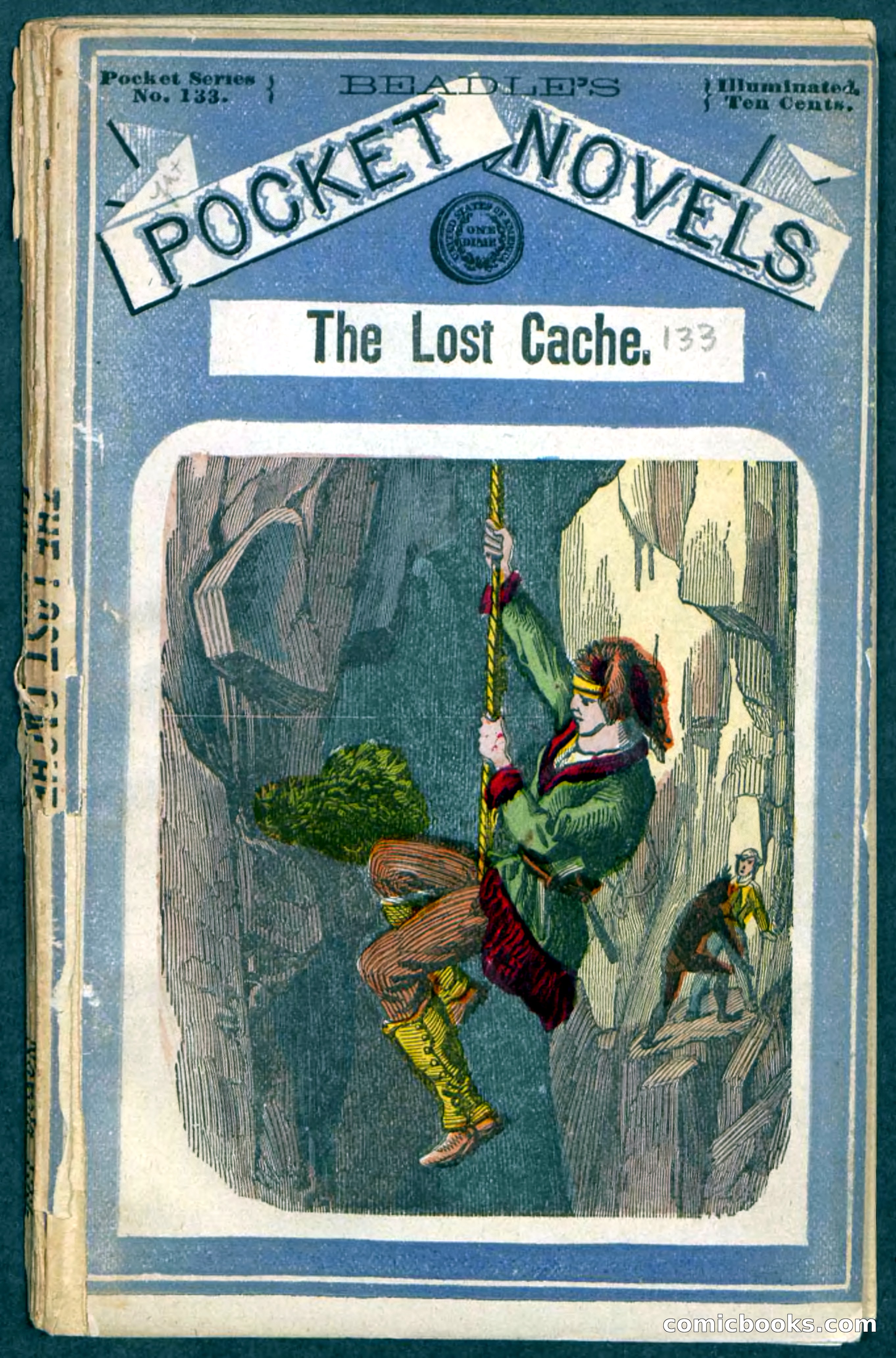The Lost Cache, Beadle's Pocket Novels No. 133