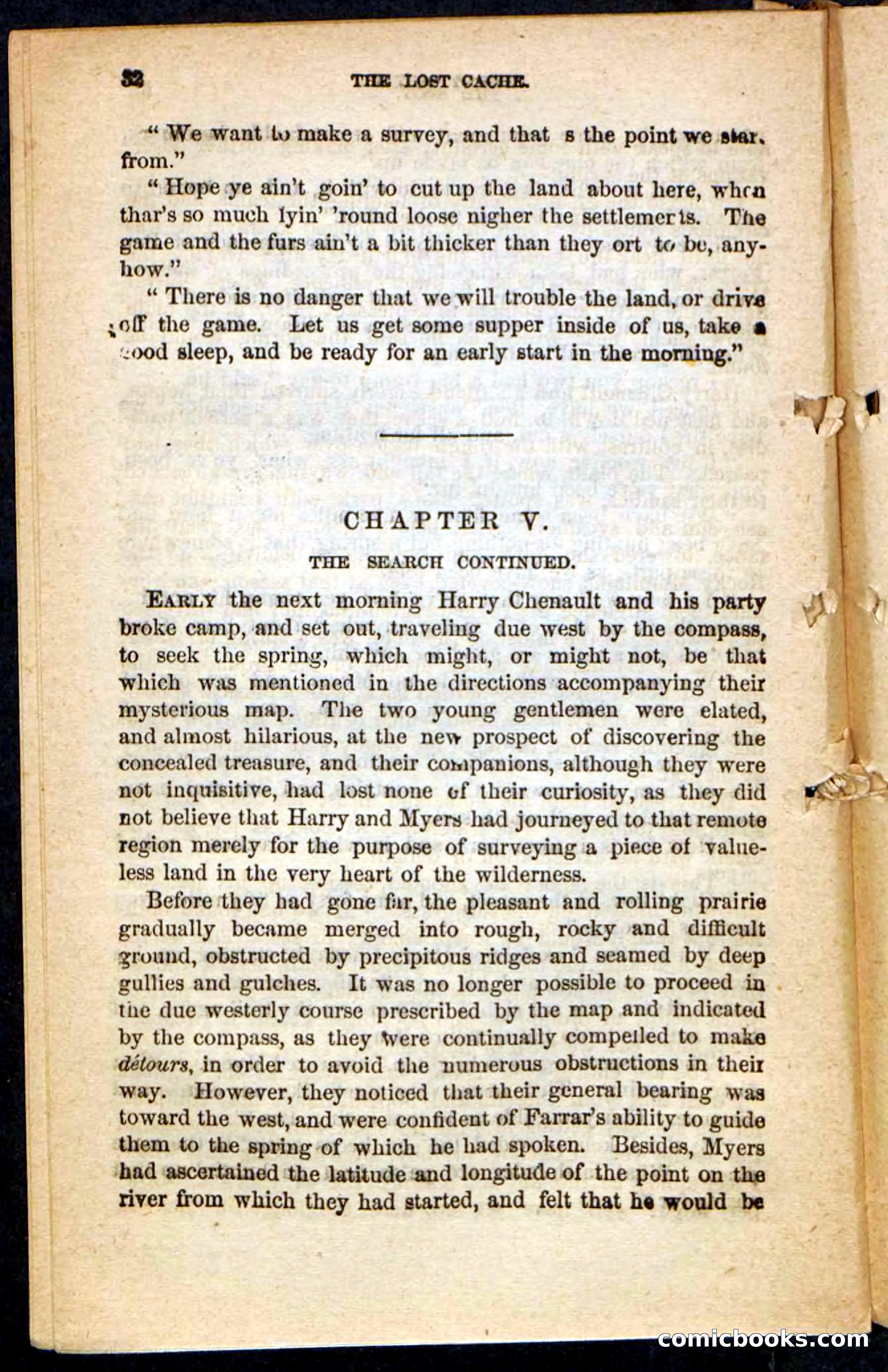The Lost Cache, Beadle's Pocket Novels No. 133 — page 28 of 100